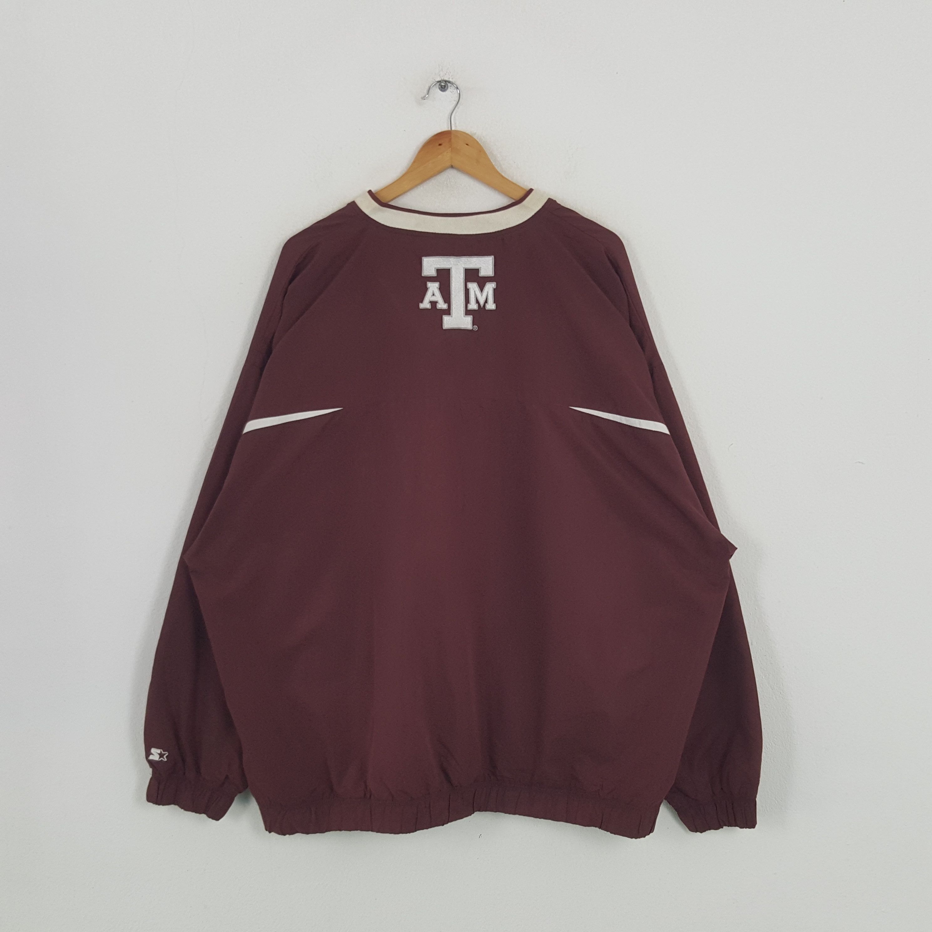 NFL × Vintage Vintage Texas A&M Aggies American Football Team Sweatshirt Size US XXL / EU 58 / 5 - 3 Thumbnail