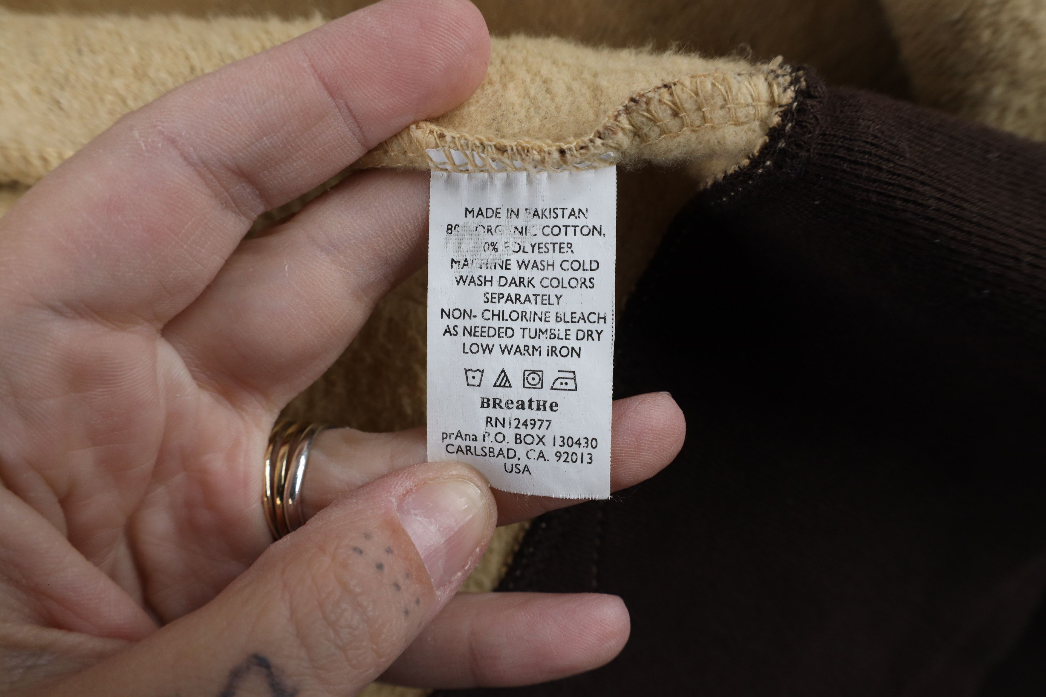 Prana × Vintage Vintage prAna Breathe Geometric Flower Full Zip Track Jacket Size XL / US 12-14 / IT 48-50 - 9 Thumbnail