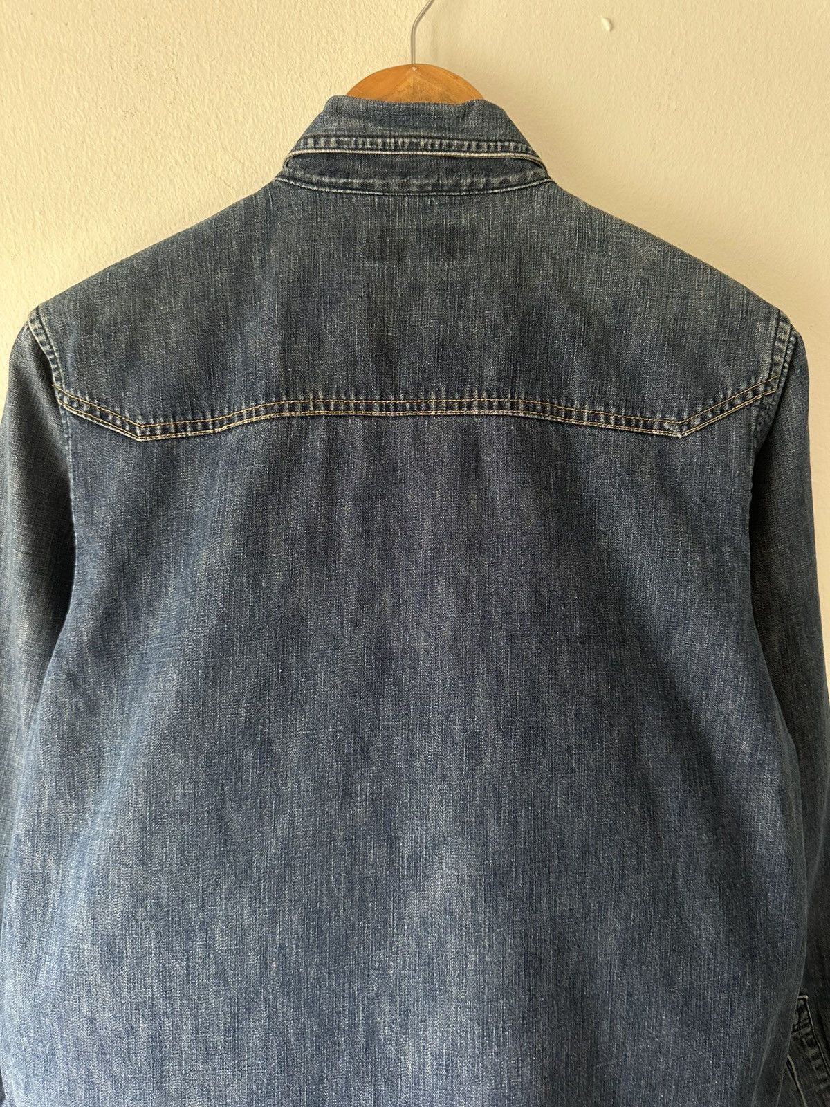 Marithe + Francois Girbaud Vintage Marithé François Girbaud Denim Western Shirt Size US M / EU 48-50 / 2 - 6 Thumbnail