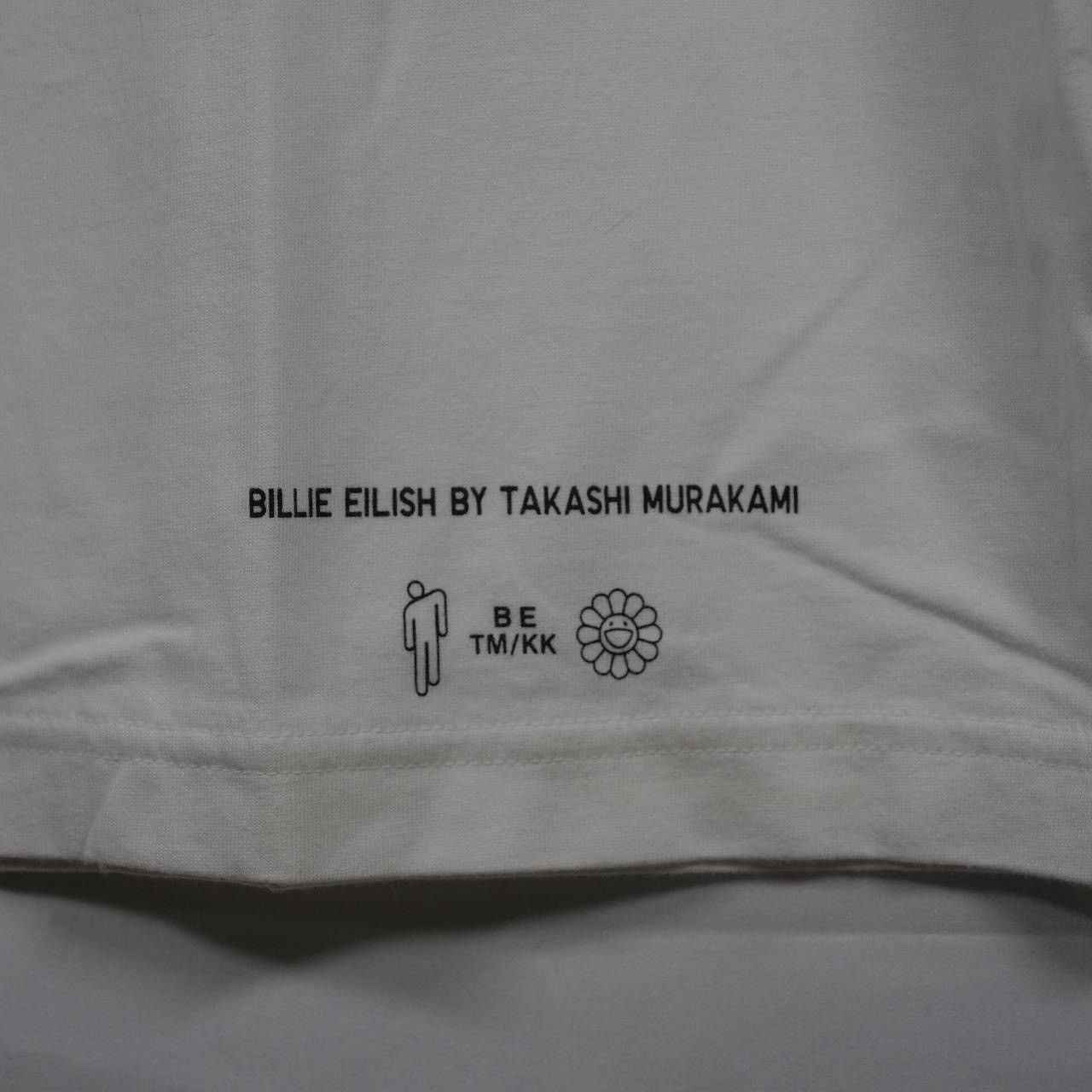 Billie Eilish × Takashi Murakami × Uniqlo NWT Billie Eillish x Takashi Murakami Flower Skulls Tee Size US M / EU 48-50 / 2 - 3 Thumbnail