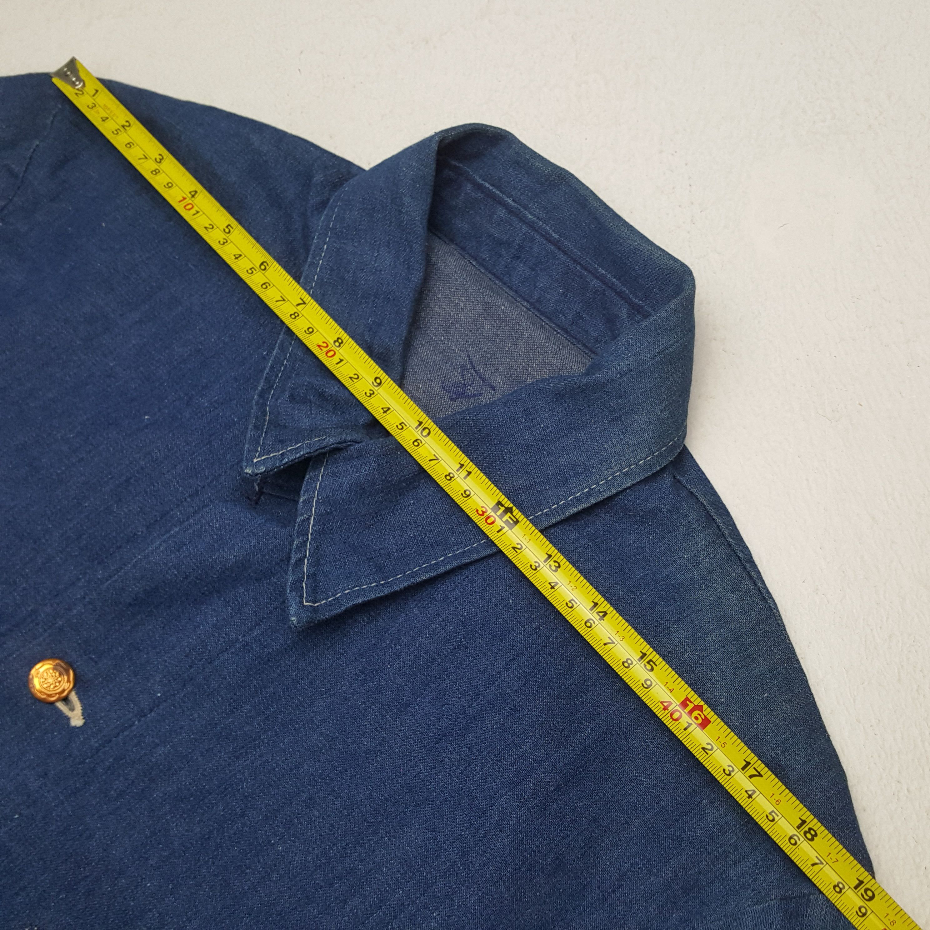 Vintage Vintage American Style Denim Jeans Jacket RR9 Size US L / EU 52-54 / 3 - 5 Thumbnail