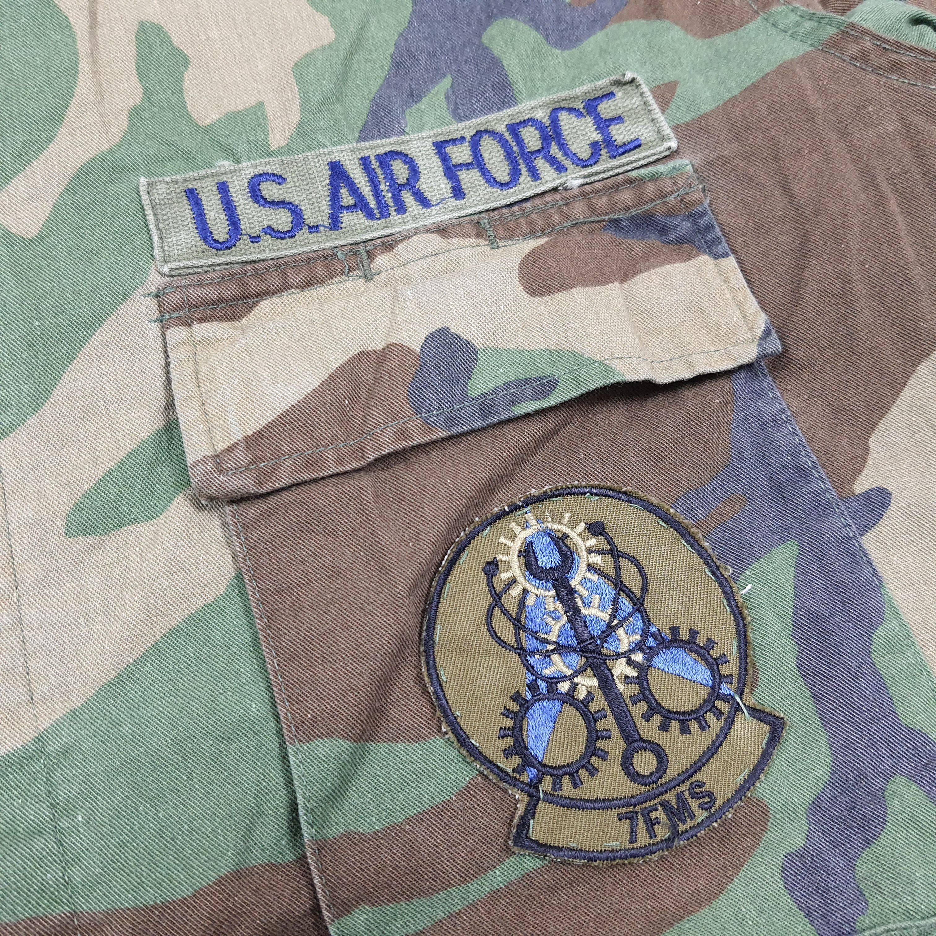 Vintage Vintage 80s/90s USAF Strategic Air Command BDU Jacket C278N9 Size US L / EU 52-54 / 3 - 4 Thumbnail