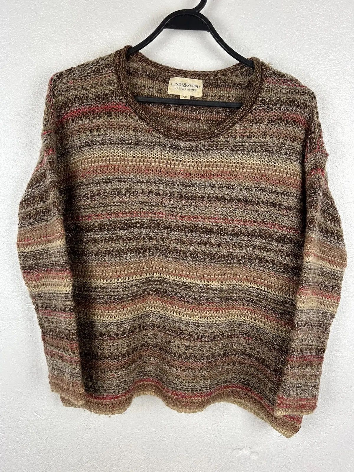 Denim & Supply Ralph Lauren Vintage Ralph Lauren Denim & Supply Wool Linen Blend Sweater Size XS / US 0-2 / IT 36-38 - 1 Thumbnail