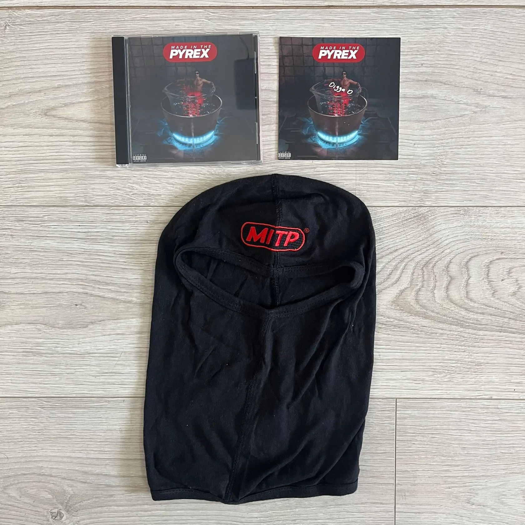 Other UK × Rap Tees digga d made in the pyrex balaclava and cd, signed Size ONE SIZE - 1 Thumbnail