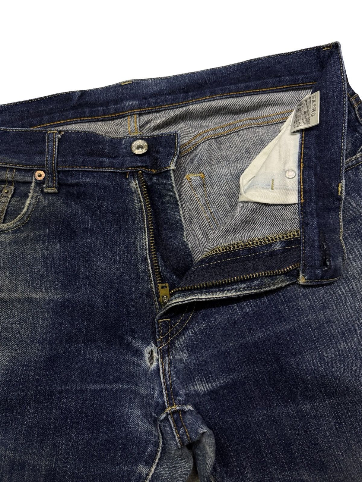 Uniqlo Vintage Uniqlo Japanese Selvedge Denim Jeans | W34 Size US 34 / EU 50 - 10 Thumbnail