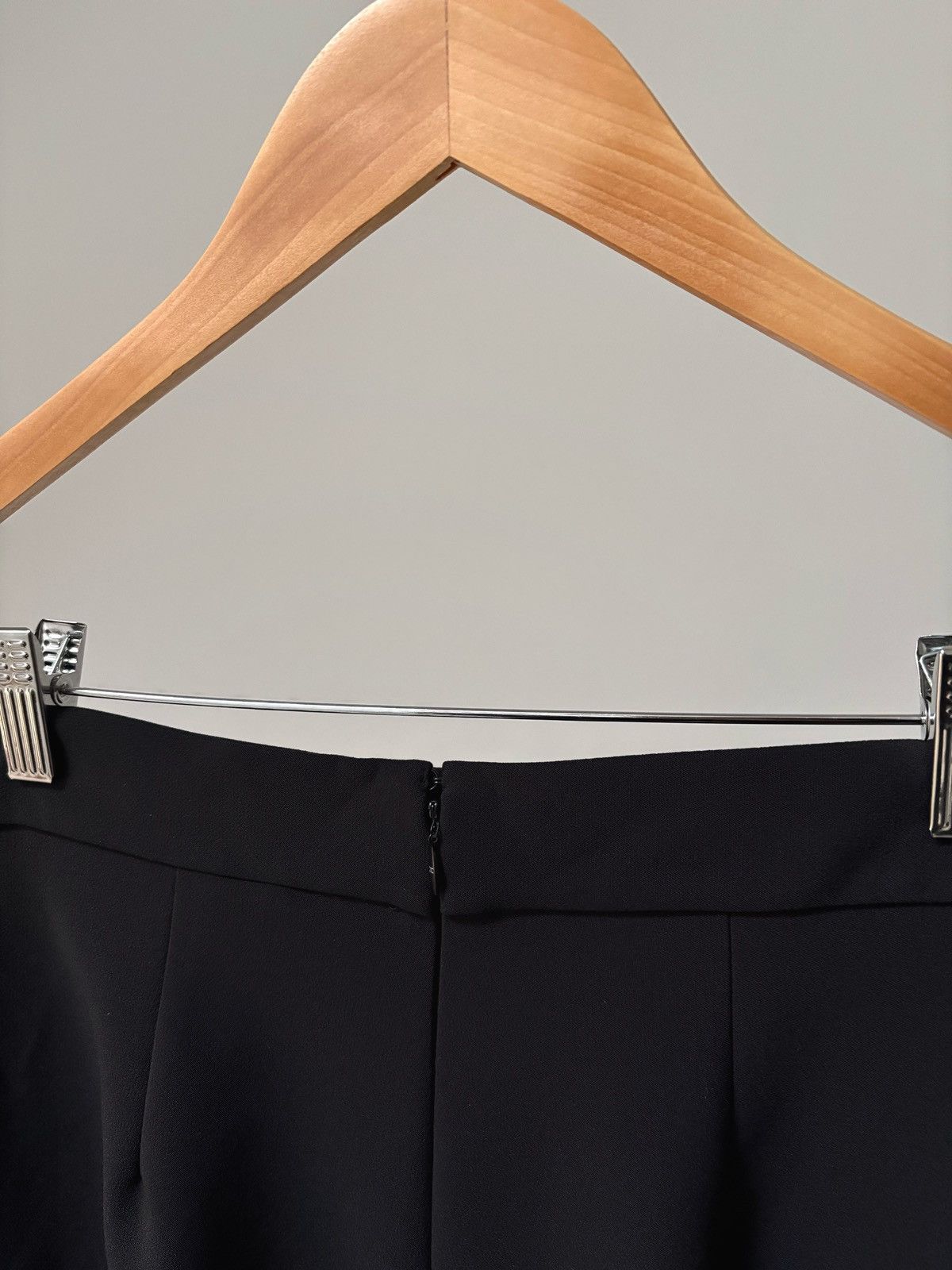 Elisabetta Franchi Elisabetta Franchi Black High Rise Pants Wide Leg IT 42 Size 28" / US 6 / IT 42 - 17 Thumbnail