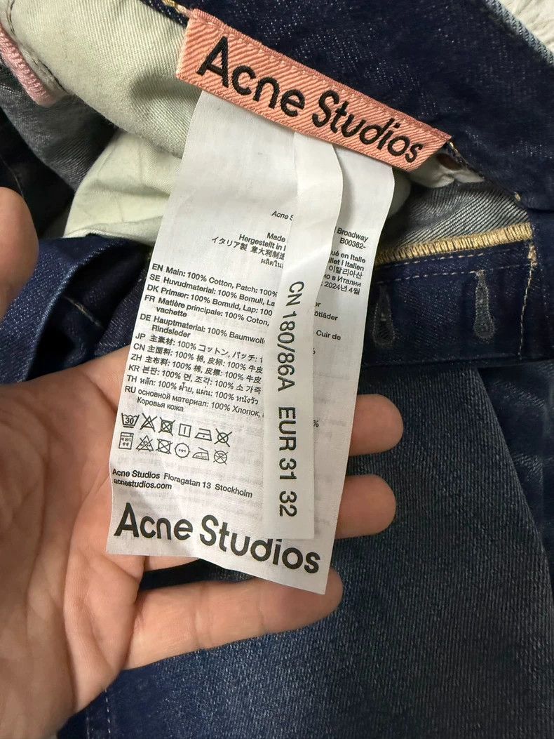 Acne Studios acne studios Corrugated denim jeans 2504-Nextarrow Size US 31 - 4 Thumbnail