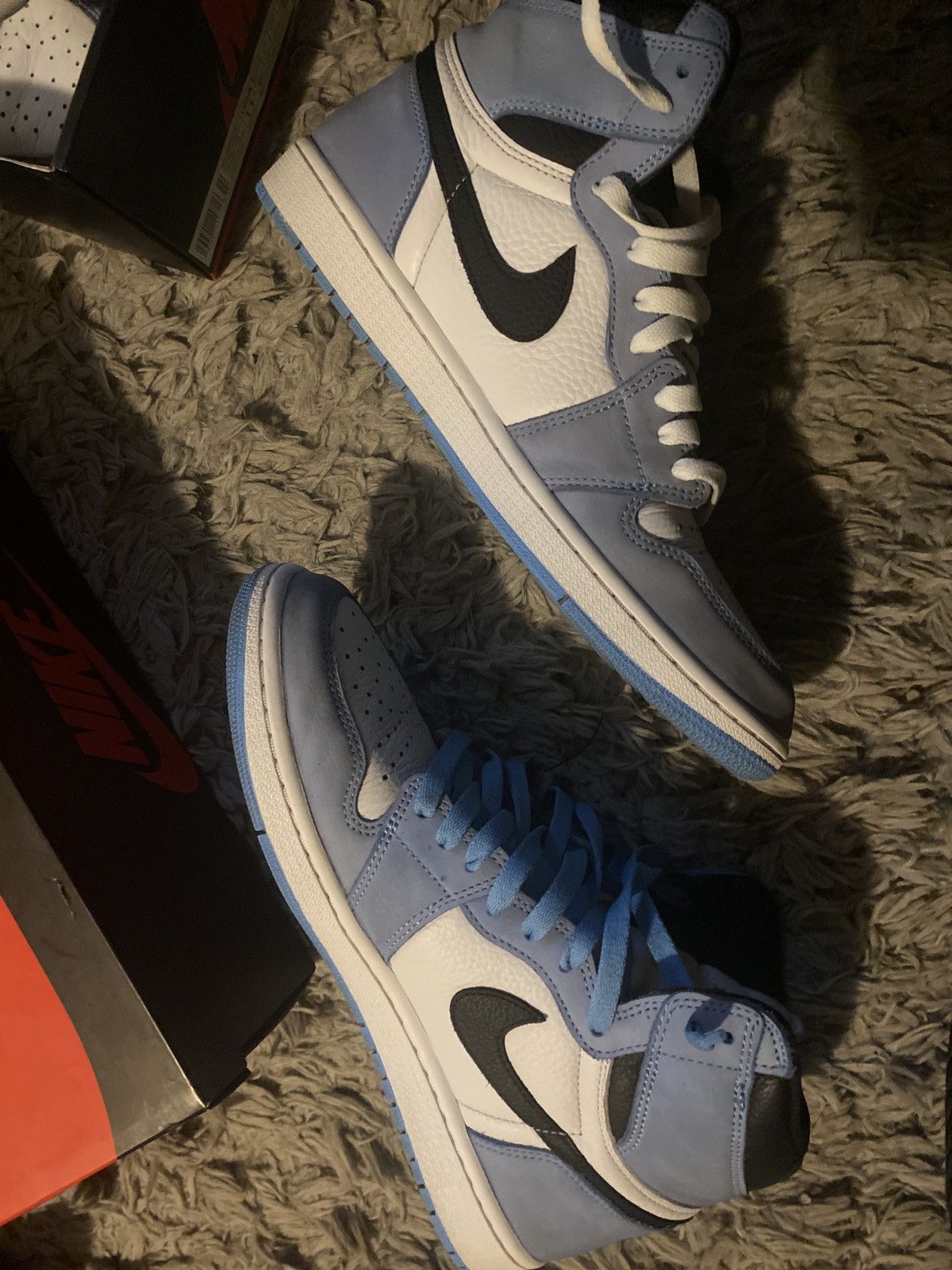 Jordan Brand × Nike University Blue 1s Retro Nike Air Jordan Size US 11 / EU 44 - 5 Thumbnail