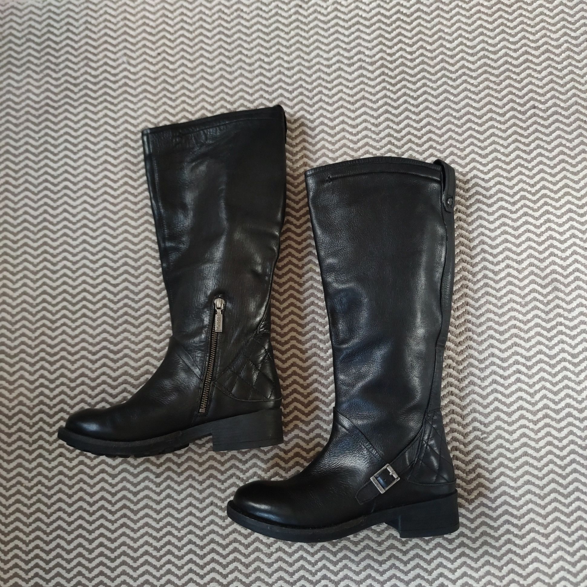 Barbour Barbour boots leather size 38 Size US 7.5 / IT 37.5 - 1 Thumbnail