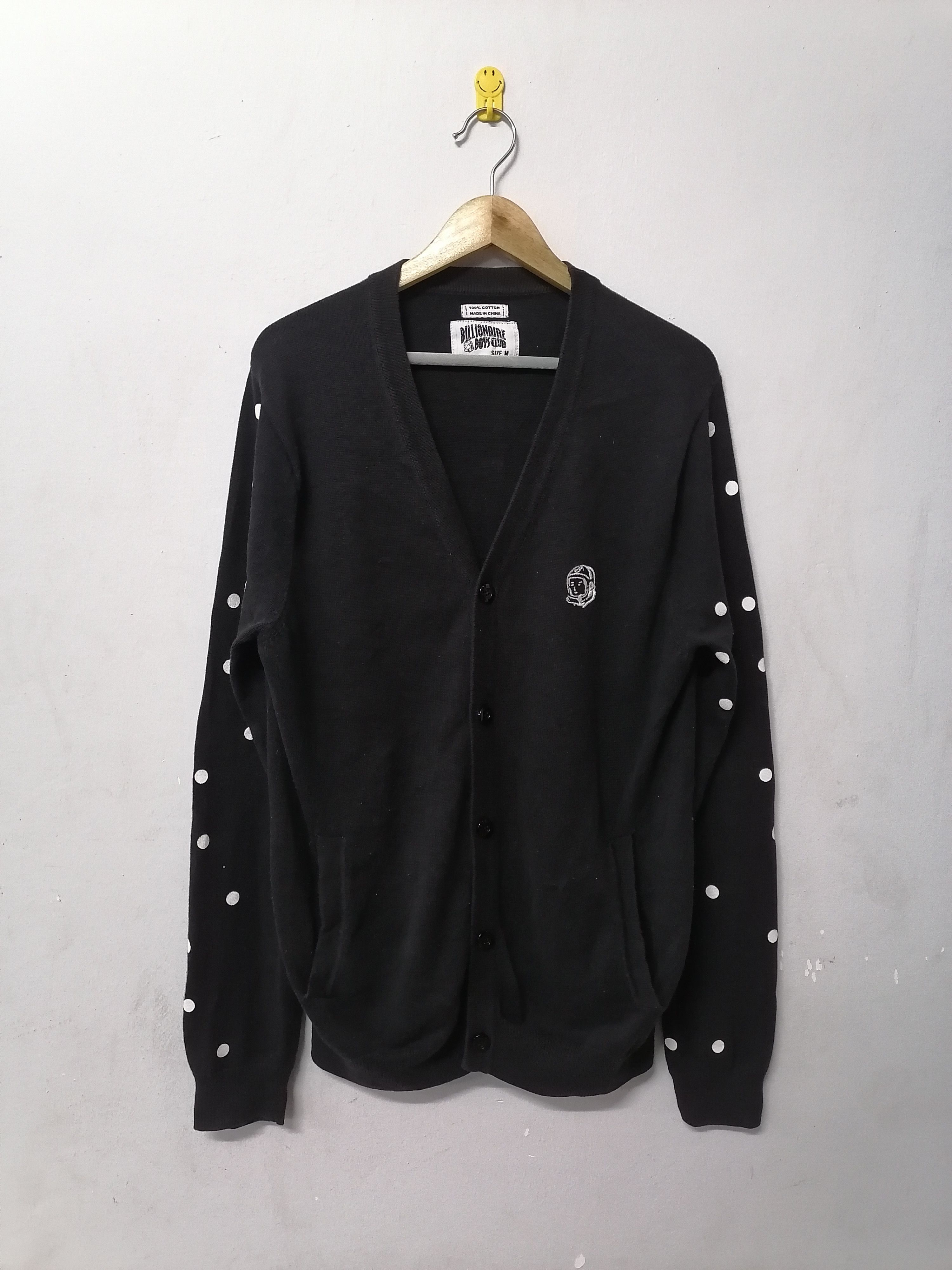 Billionaire Boys Club BBC Astronaut Polkadot Cardigan