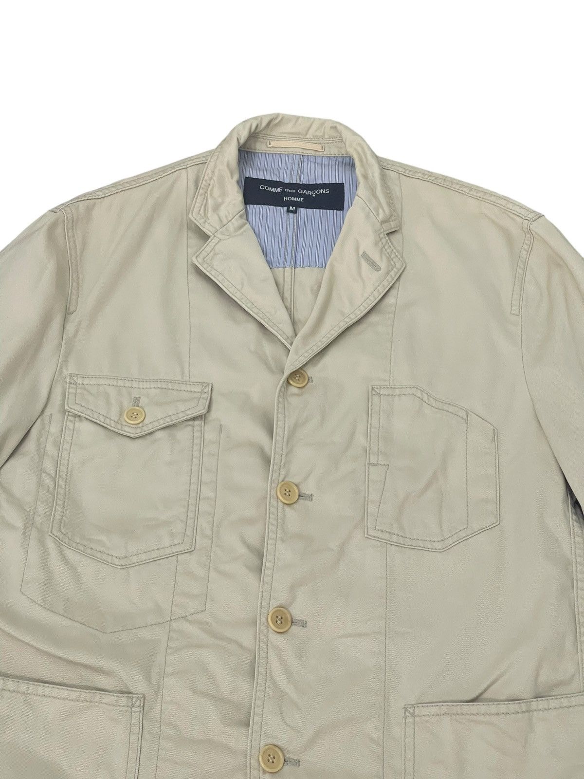 Comme des Garcons Comme des Garcons Homme Chore Workwear Jacket 6🟩8 j Size US M / EU 48-50 / 2 - 6 Thumbnail