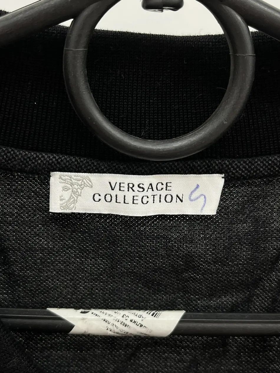 Versace Versace Collection Long Sleeve Polo Tee T-shirt Size US XL / EU 56 / 4 - 3 Thumbnail