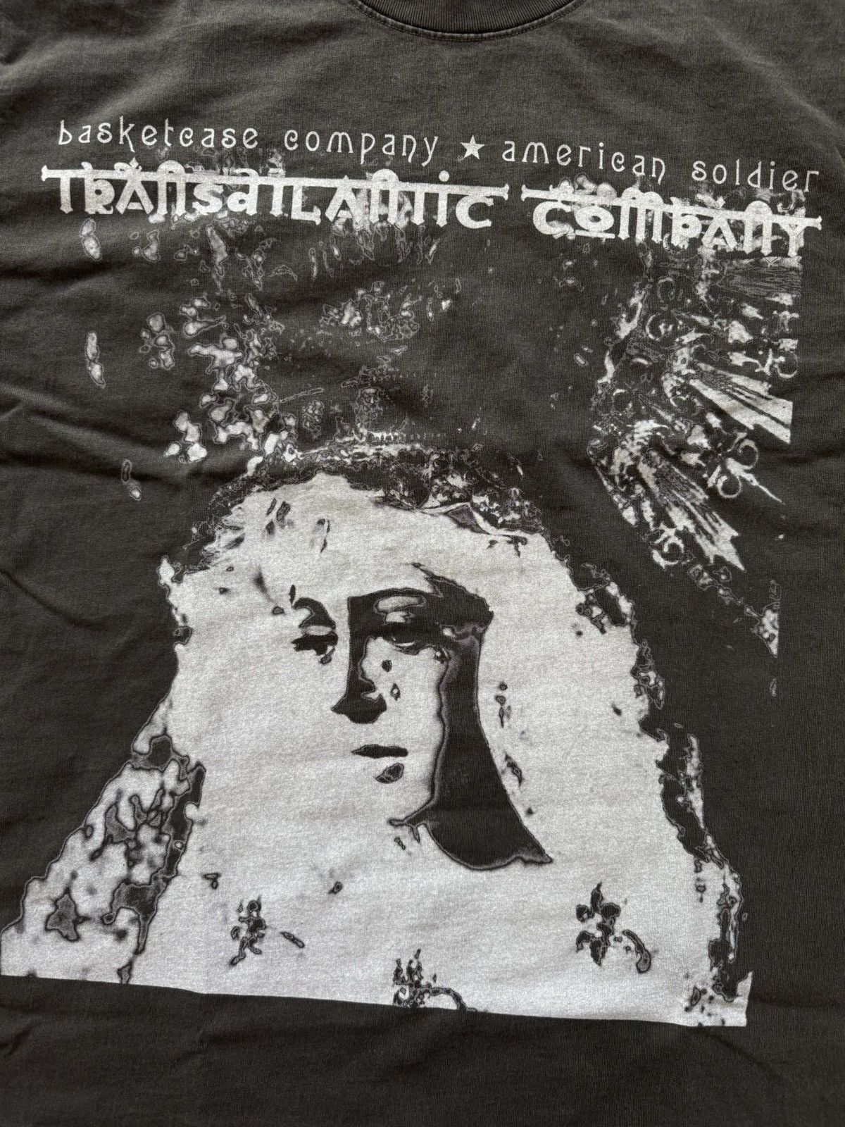 basketcase gallery Basketcase Gallery Ave Maria Heavyweight Tee Shirt Black Size US L / EU 52-54 / 3 - 7 Thumbnail