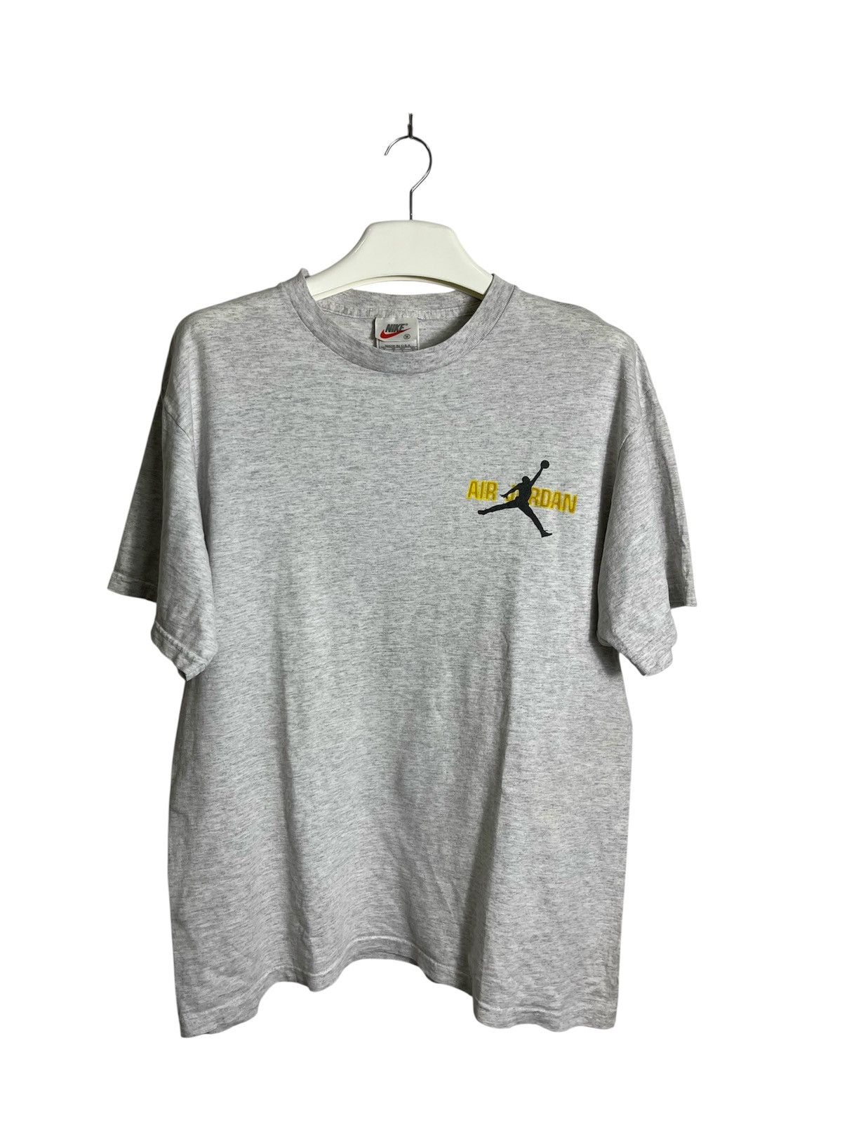 Nike RARE!!! Vintage 90’s NIKE AIR JORDAN BACKHIT Tshirt Size US M / EU 48-50 / 2 - 2 Thumbnail