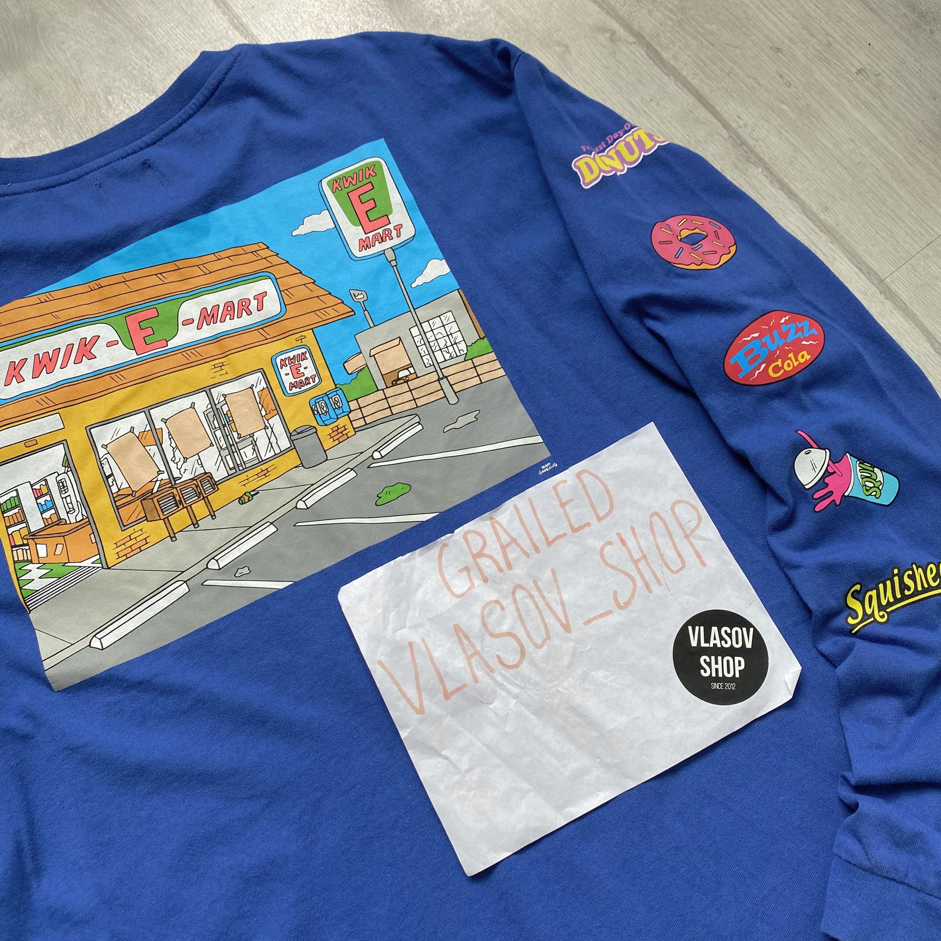 Cartoon Network 🍩 THE SIMPSONS MOVIE Long sleeve Cartoon Network Size US M / EU 48-50 / 2 - 8 Thumbnail