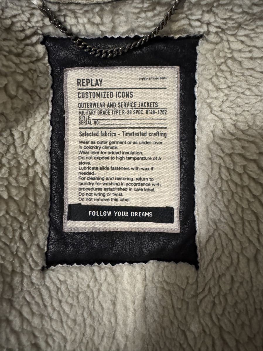 Replay Replay Shearling Jacket Size US S / EU 44-46 / 1 - 7 Thumbnail