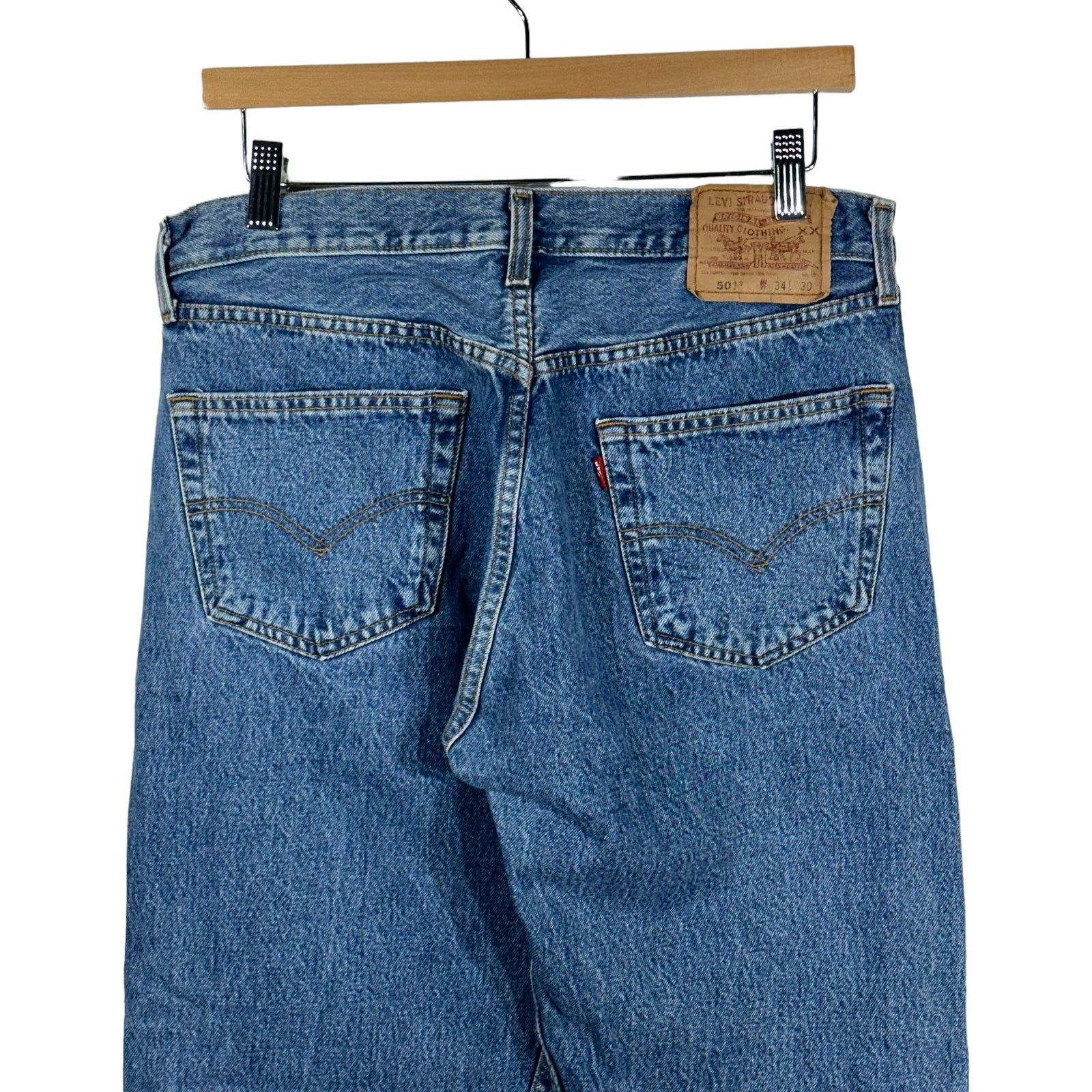 Vintage Vintage Levi's 501 Jeans Size US 34 / EU 50 - 4 Thumbnail