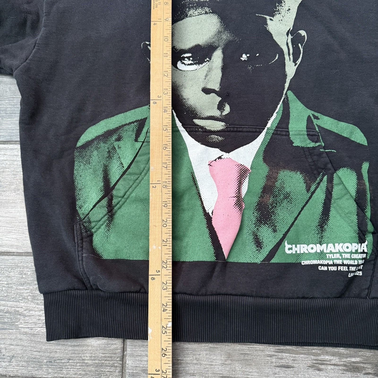 Golf Wang TYLER THE CREATOR CHROMAKOPIA GOLF WANG BLACK TOUR HOODIE SW Size US S / EU 44-46 / 1 - 5 Thumbnail