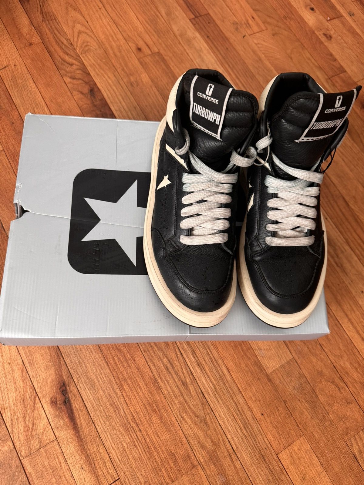 Rick Owens Drkshdw Rick Owen Converse Size US 10.5 / EU 43-44 - 4 Thumbnail