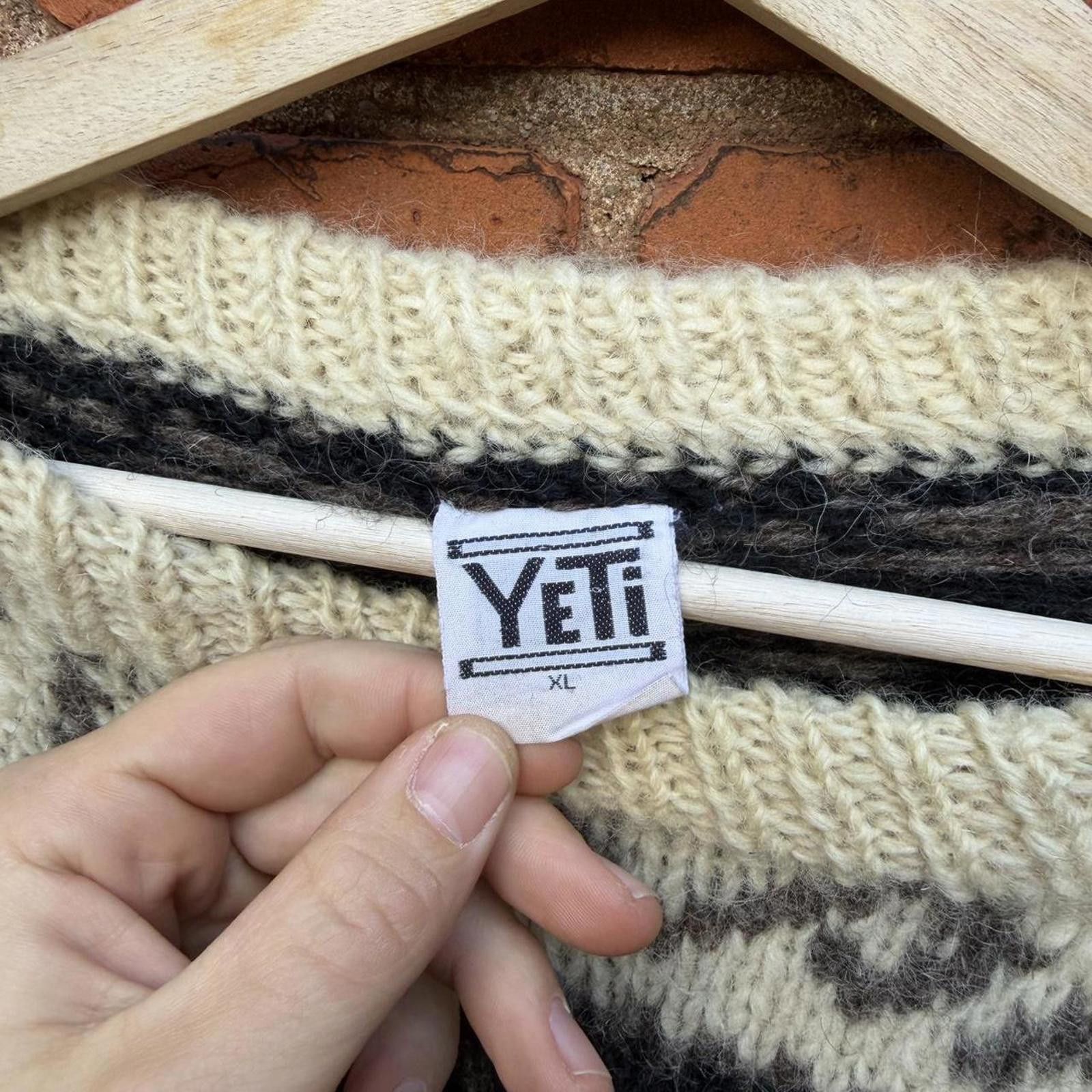 Other vintage yeti made in Nepal wool deer knit sweater 80s/90s L Size US L / EU 52-54 / 3 - 5 Thumbnail