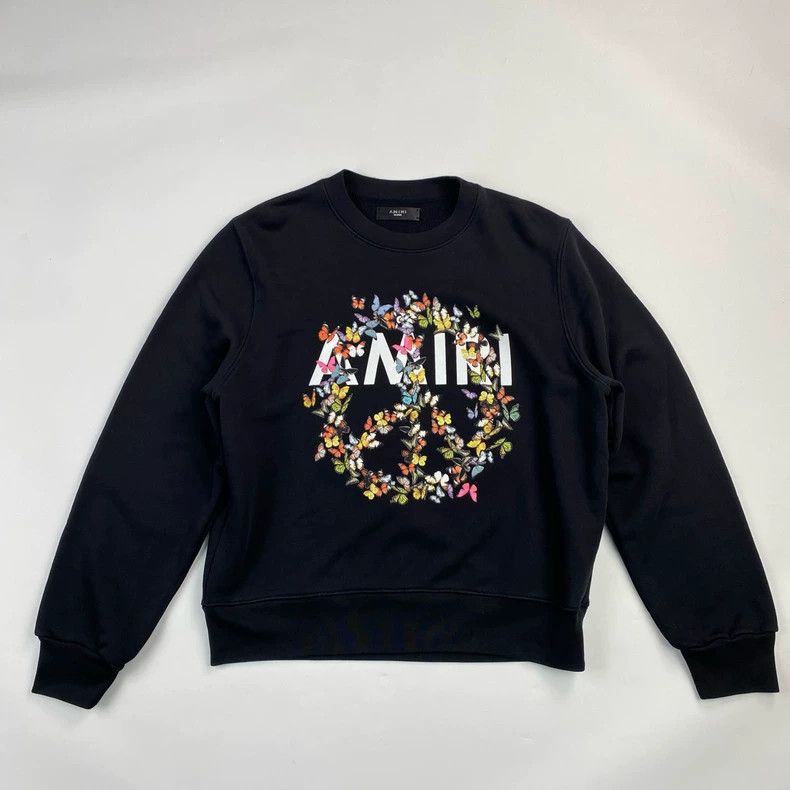 Amiri Amiri Peace butterfly anti-war hoodie Size US M / EU 48-50 / 2 - 1 Thumbnail