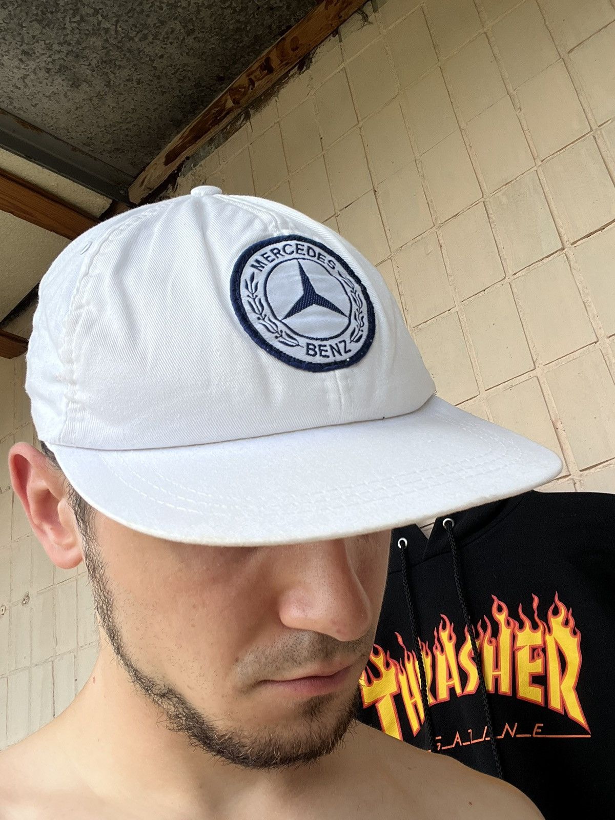 Mercedes-Benz Vintage Mercedes Benz Cap Hat Size ONE SIZE - 17 Thumbnail