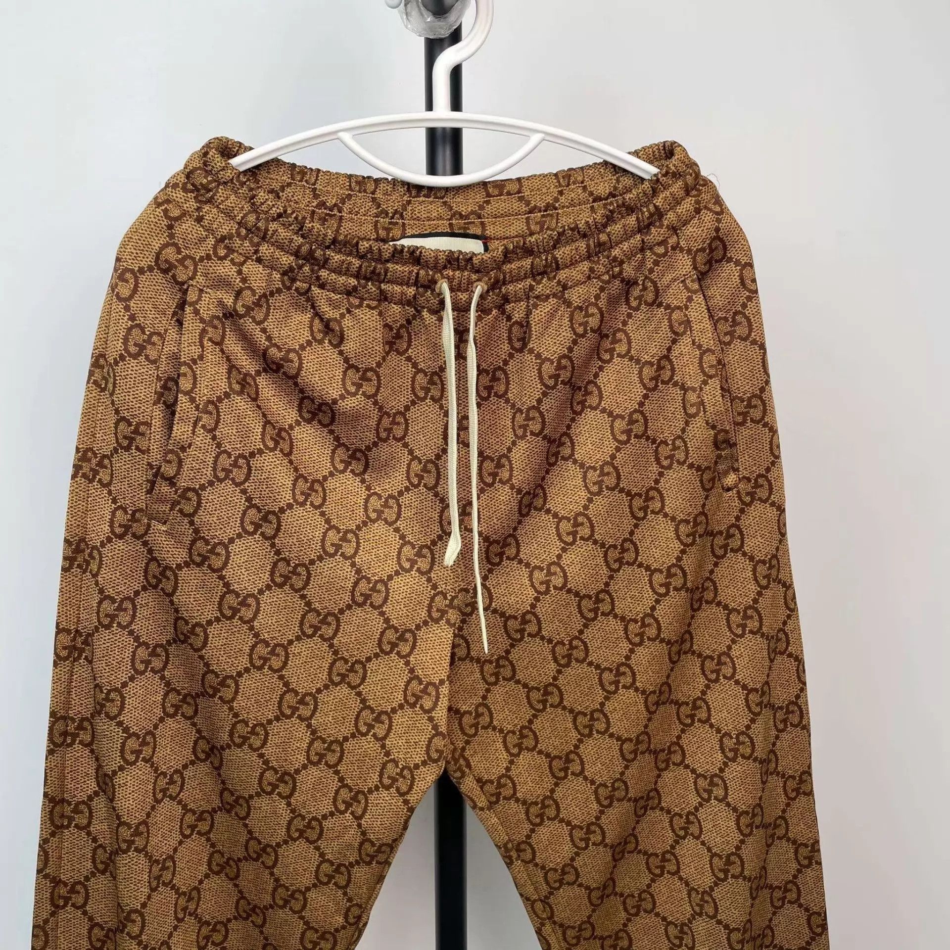 Gucci Gucci GG Monogram brown sweatpants S 95 new Size 26" / US 2 / IT 38 - 9 Thumbnail