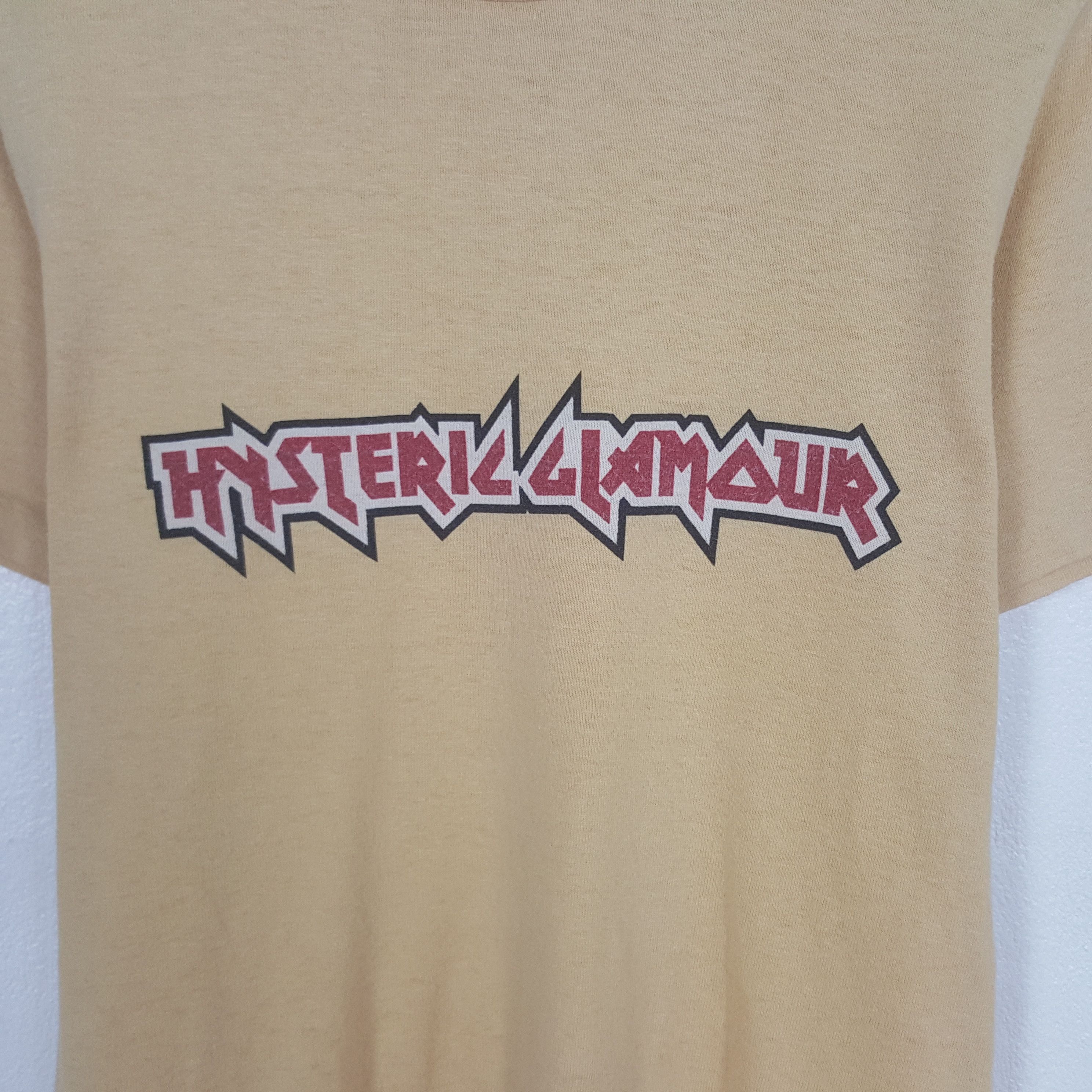 Hysteric Glamour Vintage Hysteric Glamour Spell Out Rare Tshirt Size US S / EU 44-46 / 1 - 2 Thumbnail