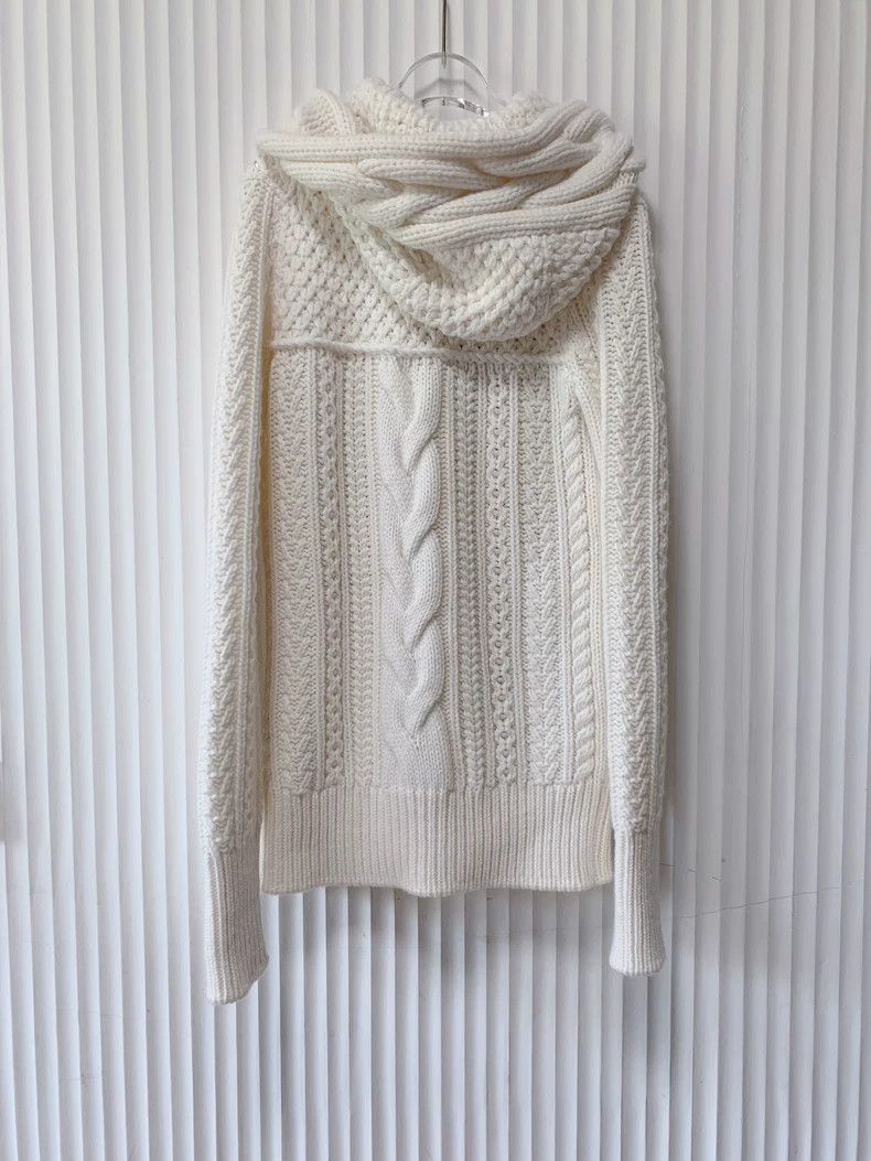 Loro Piana LORO PIANA Cow horned cashmere pullover sweater Size XS / US 0-2 / IT 36-38 - 2 Thumbnail