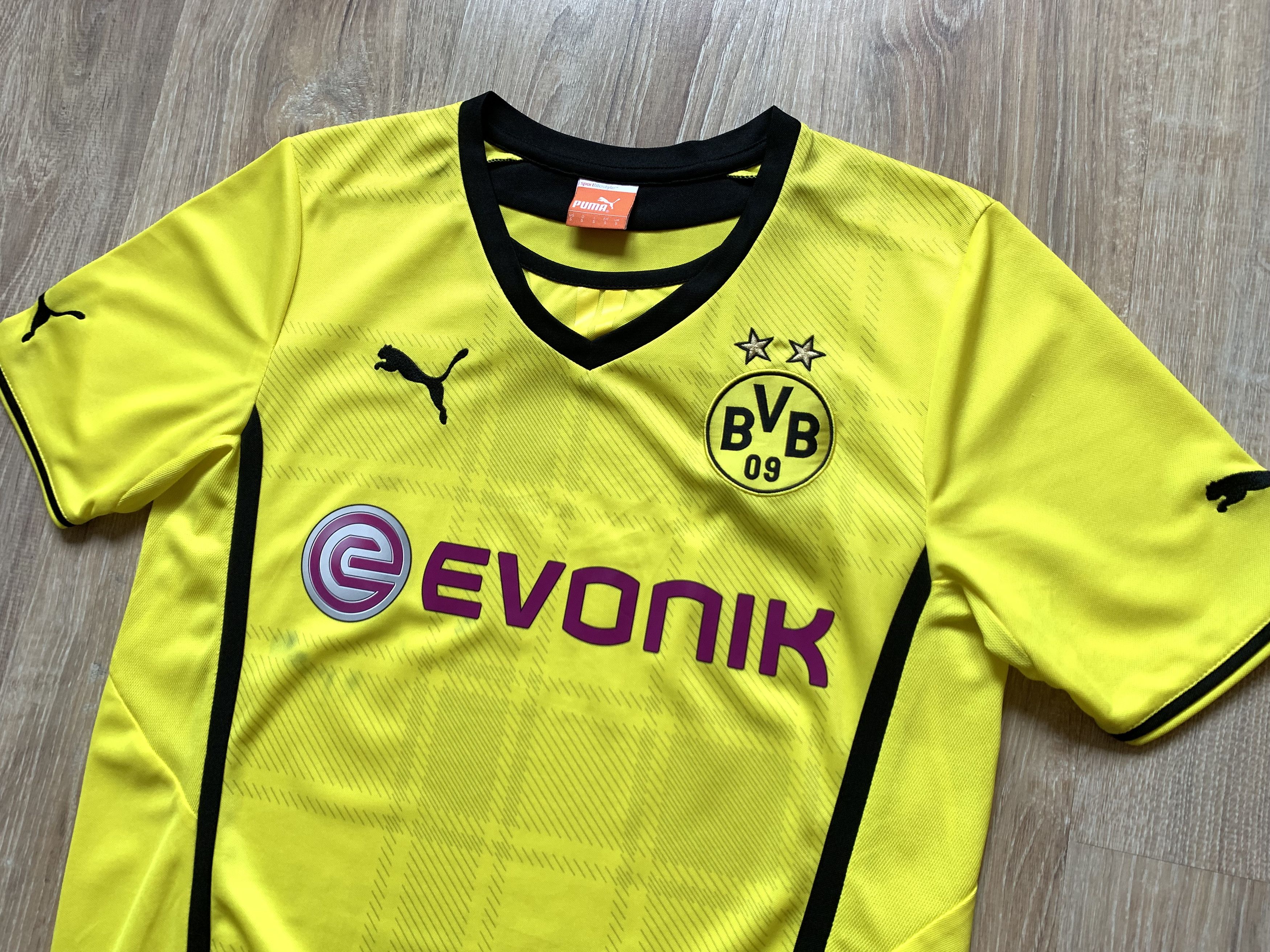 Puma × Vintage Vintage Puma Borussia Dortmund Football Jersey #11 Reus Size US S / EU 44-46 / 1 - 4 Thumbnail