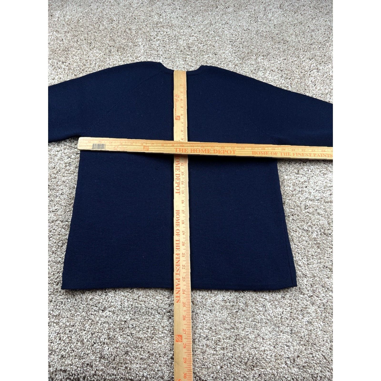 Vintage VINTAGE MEISTER Sweater Womens Large Wool Blue V-Neck Long Sleeve Pullover Knit 100% Wool Classic Preppy Snowfall Fall Winter Negl? Size L / US 10 / IT 46 - 7 Thumbnail