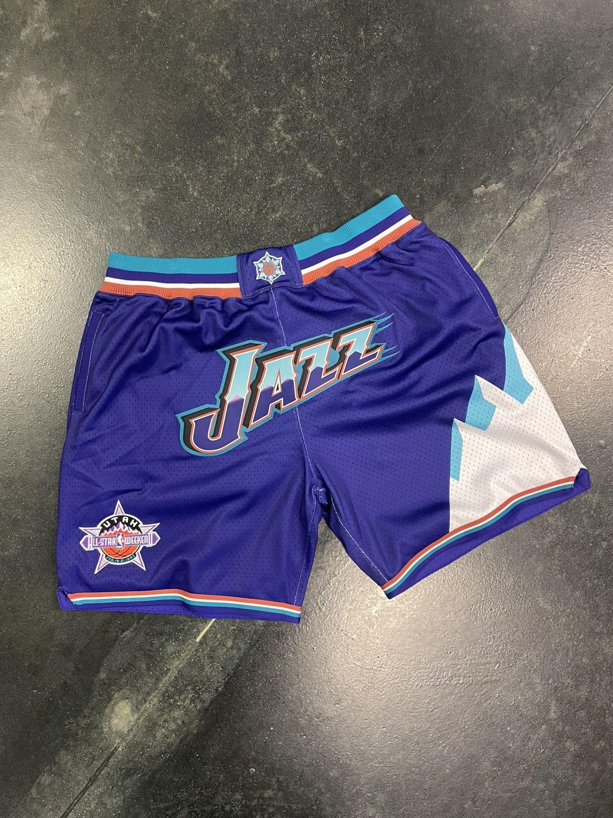 Just Don × Mitchell & Ness Just Don X Mitchell & Ness Utah Jazz Shorts Size US 38 / EU 54 - 1 Thumbnail