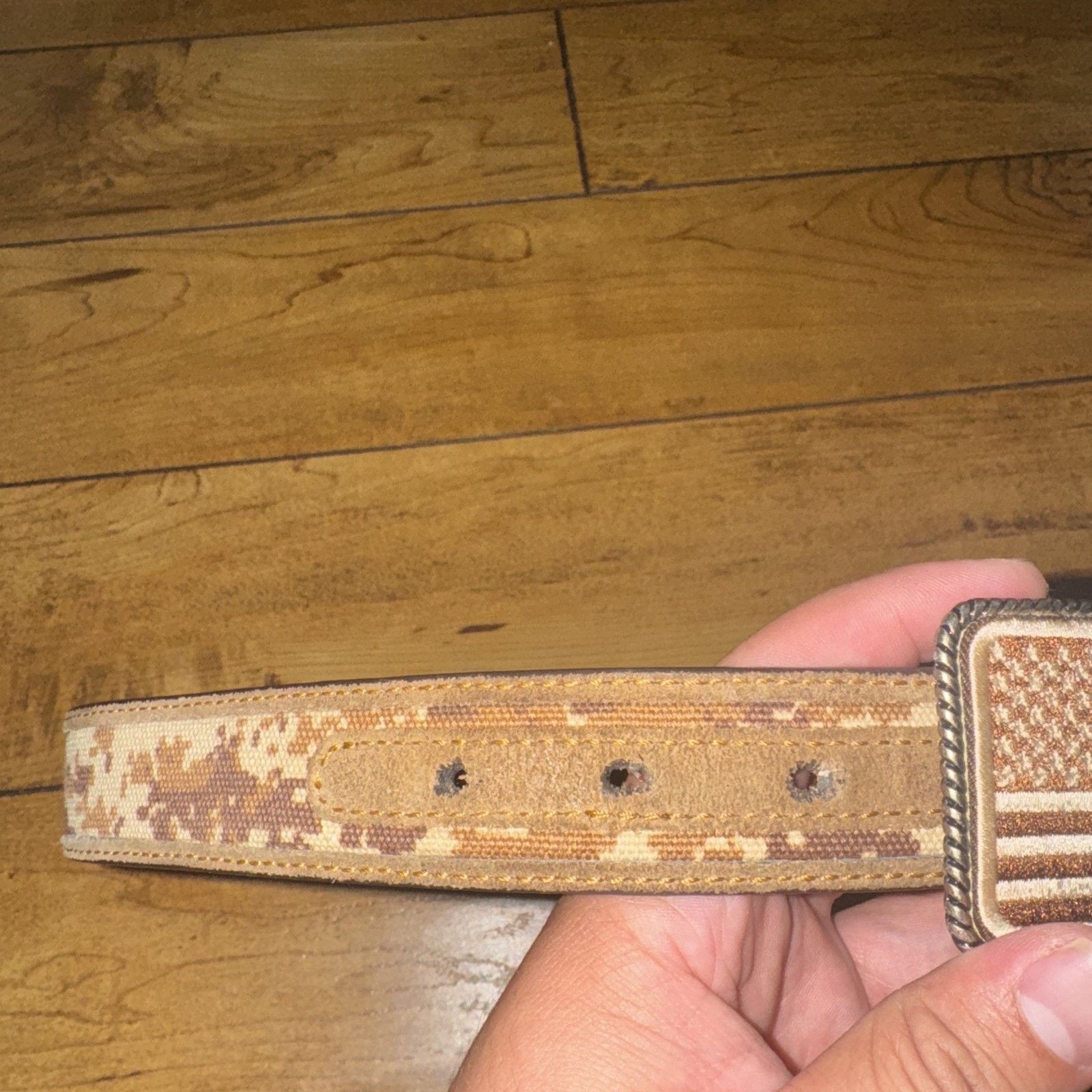 Ariat Ariat Digi Camo Belt Size 29-30 Size 30 - 3 Thumbnail