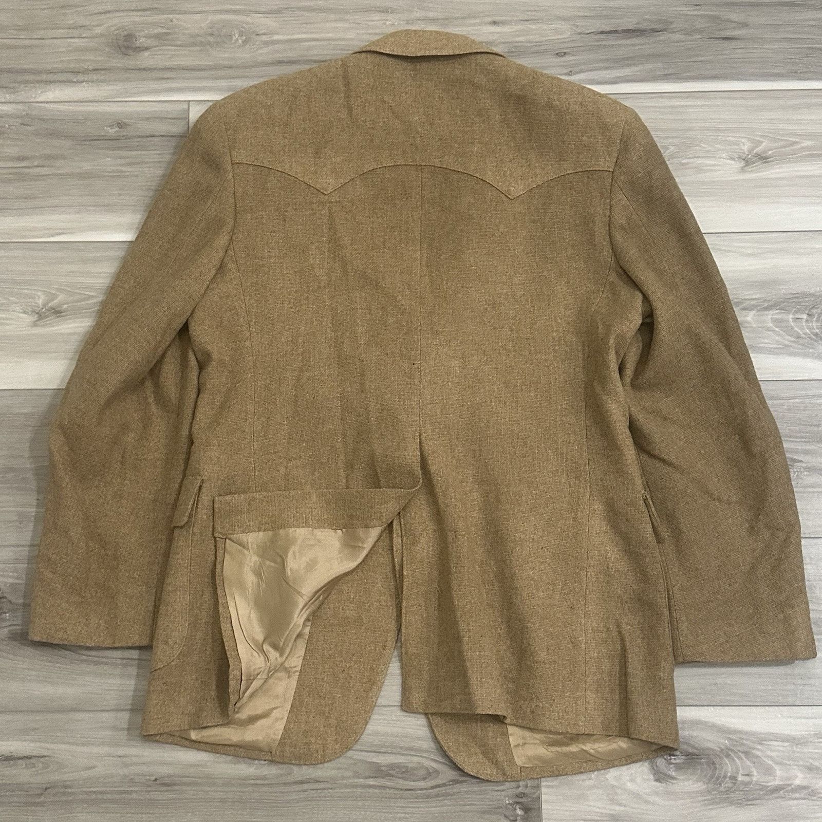 Levi's Vintage 1970s Levi’s Western Wear Sport Coat Men’s Size 44L Size 44L - 5 Thumbnail