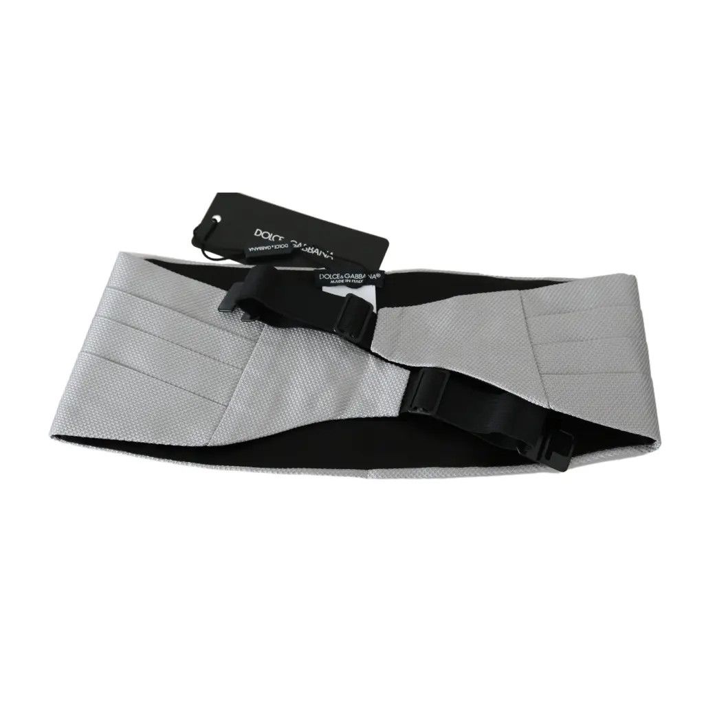 Dolce & Gabbana o1y1224 Size: 32 / Belt in Grey/Black Size 32 - 2 Thumbnail