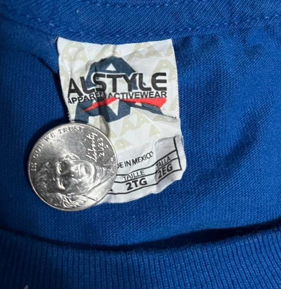 NFL *Vintage NY Giants Four-Time Champions T-Shirt* Size US XXL / EU 58 / 5 - 3 Thumbnail
