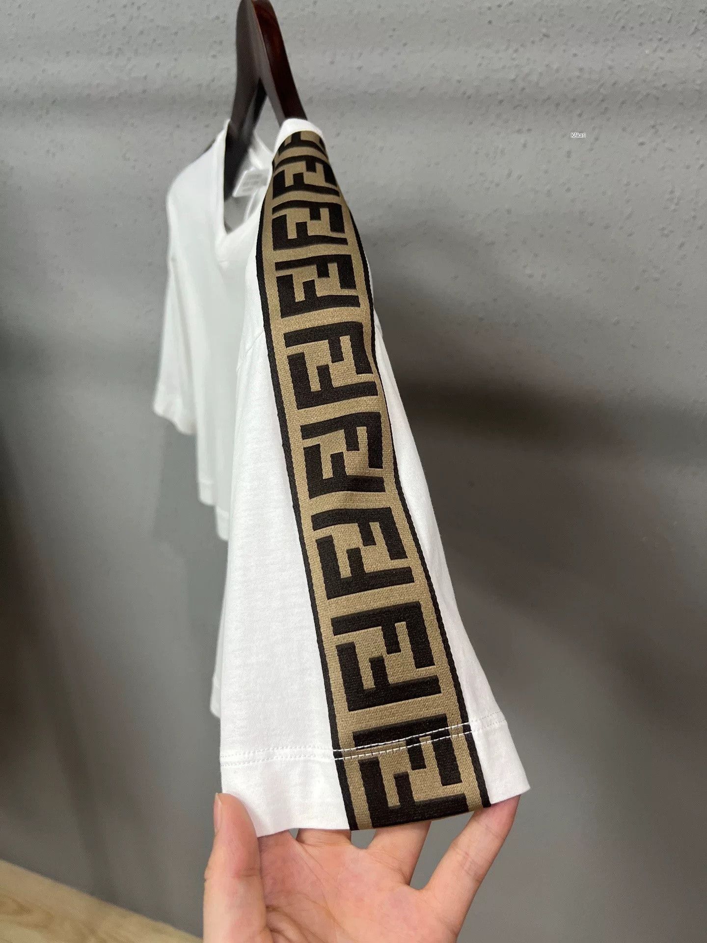 Fendi Fendi All-Over FF Logo Short-Sleeve Top Size US S / EU 44-46 / 1 - 3 Thumbnail