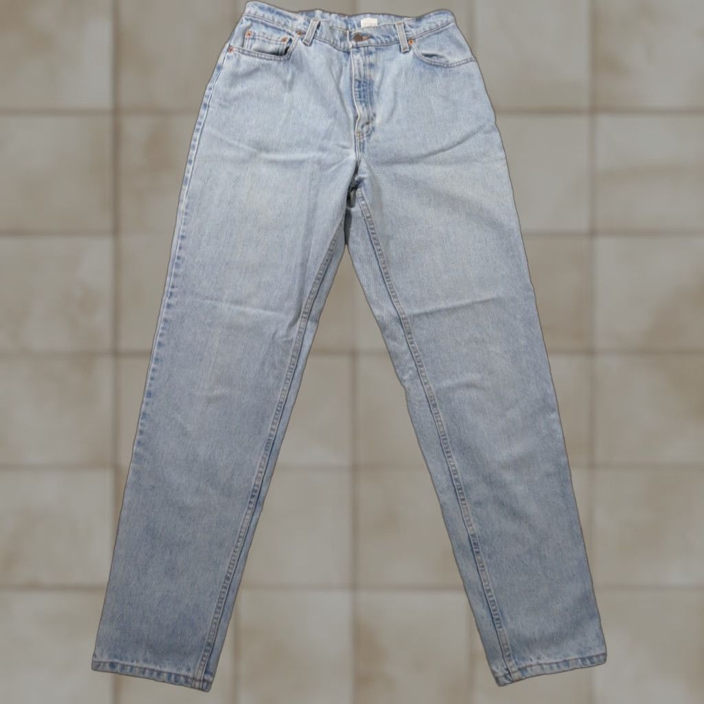Levi's VINTAGE Levi's 550 Jeans Denim Straight Regular 12 Women 30x32 Blue 1998 USA Overall Size 34" / US 12 / IT 48 - 1 Thumbnail
