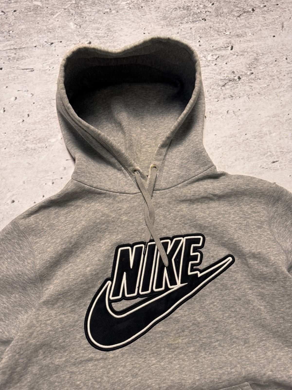 Nike × Vintage NIKE VINTAGE CENTER LOGO OVERSIZE BOXY HOODIE Size US L / EU 52-54 / 3 - 3 Thumbnail