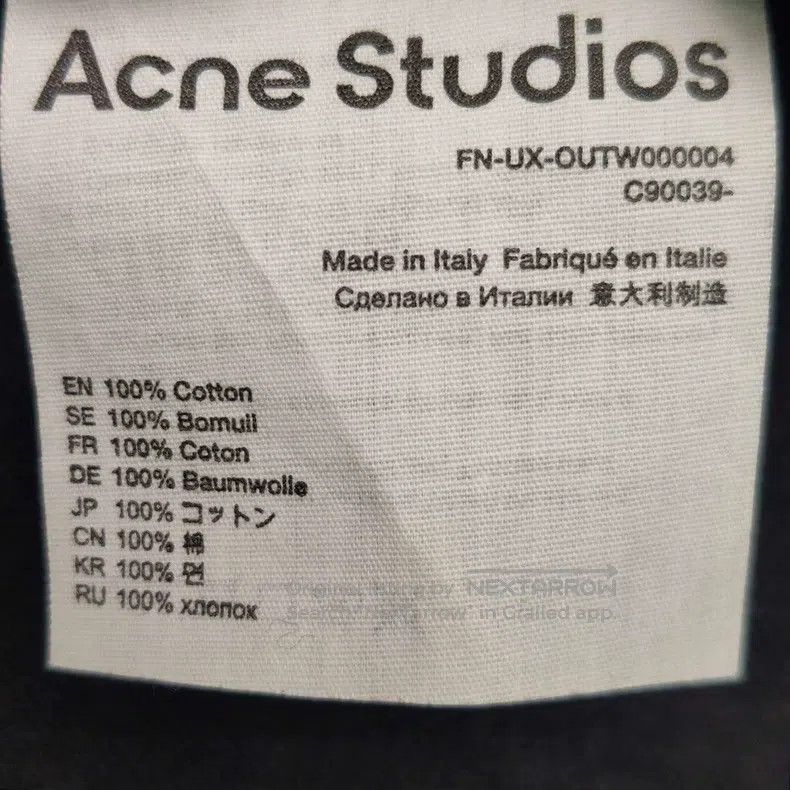 Acne Studios Acne Studios Pure cotton solid color lapel single-breasted Size XS / US 0-2 / IT 36-38 - 6 Thumbnail