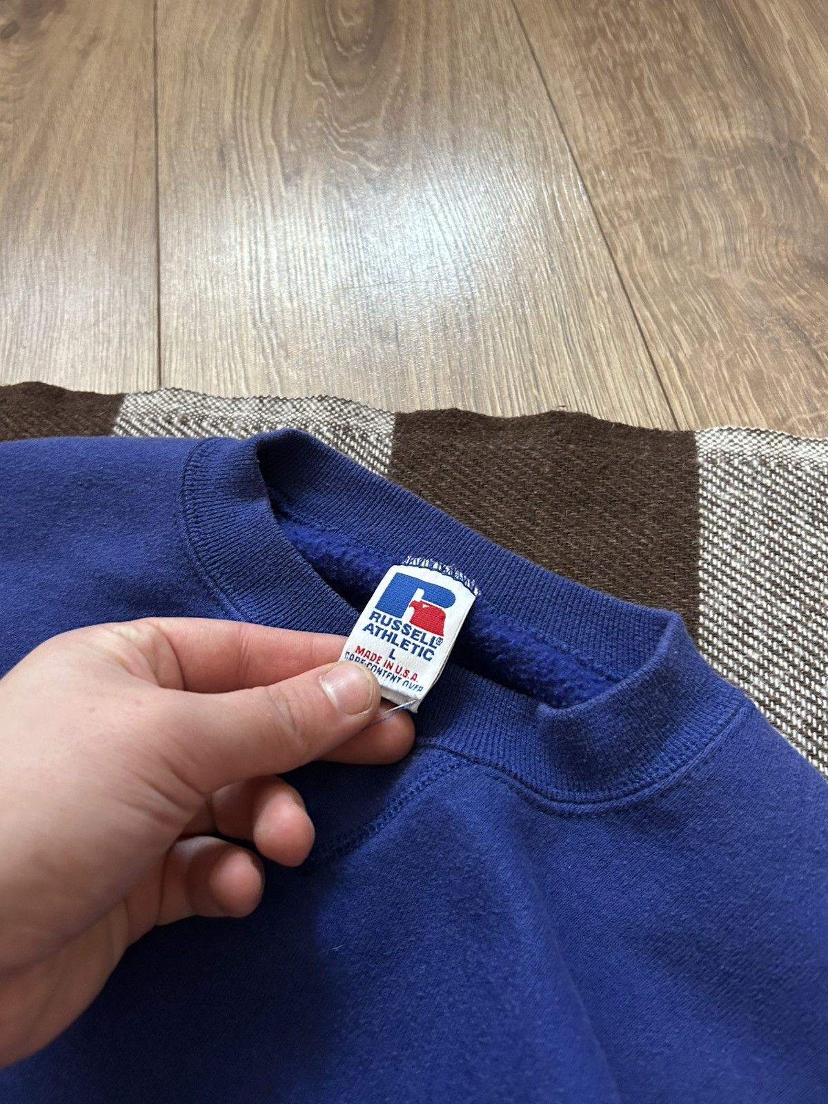 Russell Athletic × Vintage Vintage Russel Athletic made in Usa sweatshirt mens rare Size US L / EU 52-54 / 3 - 4 Thumbnail