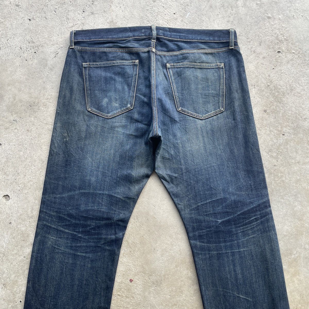 Japanese Brand Vintage Japanese Rusty Selvedge Distressed Faded Jeans Pants Size US 39 - 9 Thumbnail