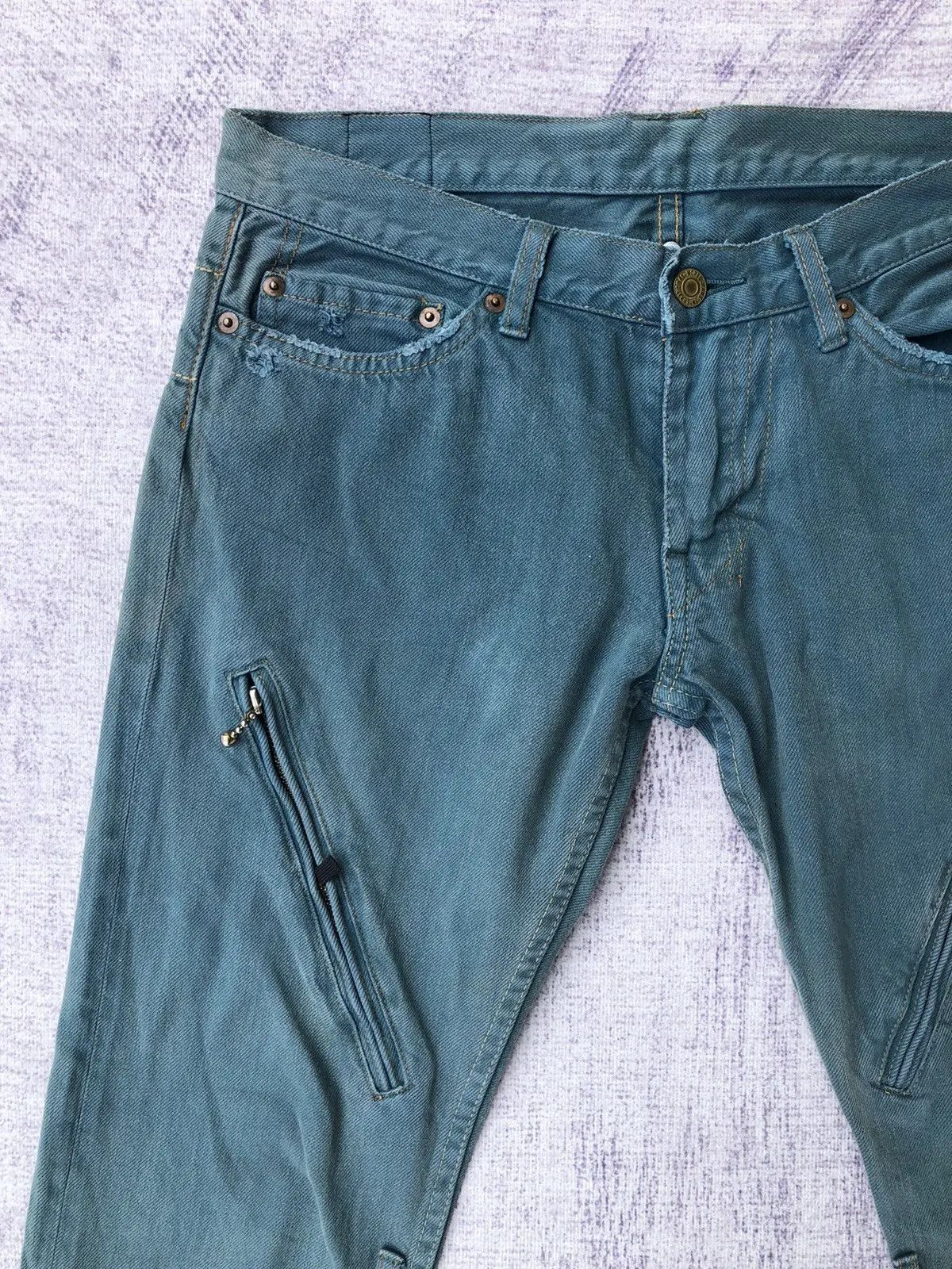 Vintage Vintage Pants Very Rare Zipper Design Size US 30 / EU 46 - 7 Thumbnail