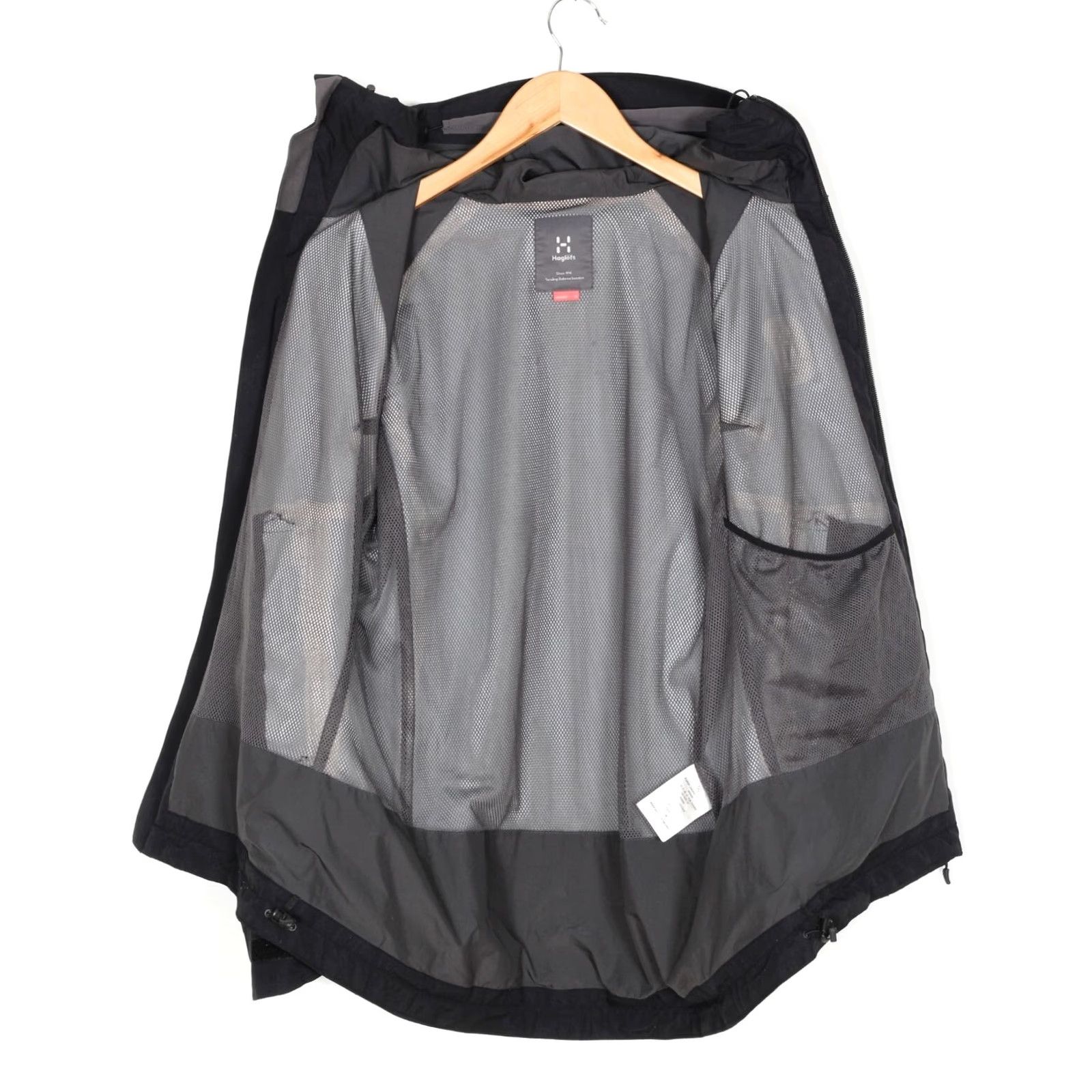 Vintage Haglöfs PROOF Esker Jacket Women M Hooded Waterproof Outdoor MJ3234 Jacket Size M / US 6-8 / IT 42-44 - 5 Thumbnail