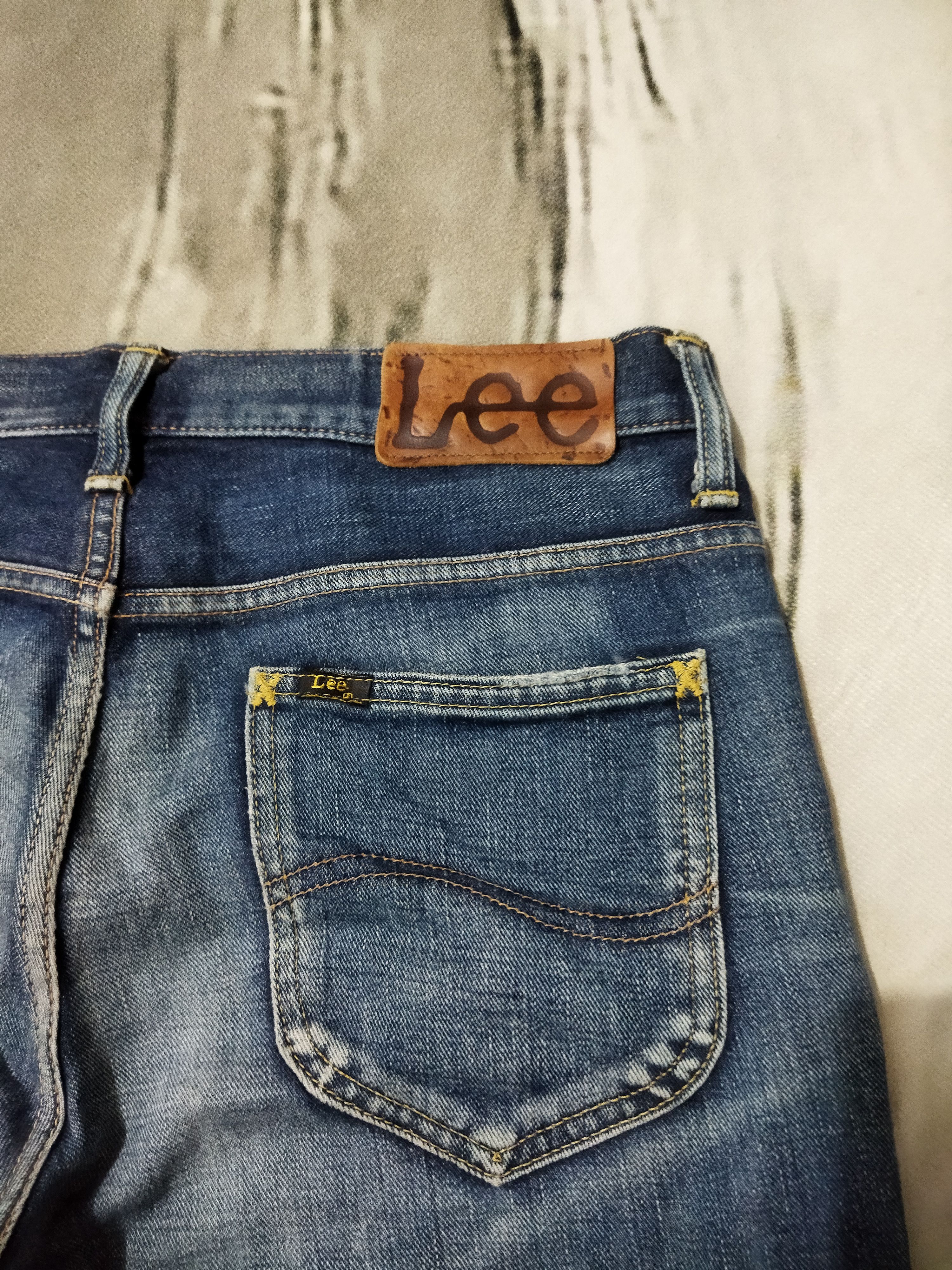 Lee VINTAGE LEE RIDERS FADED BLUE JEANS PANTS Size US 32 / EU 48 - 10 Thumbnail
