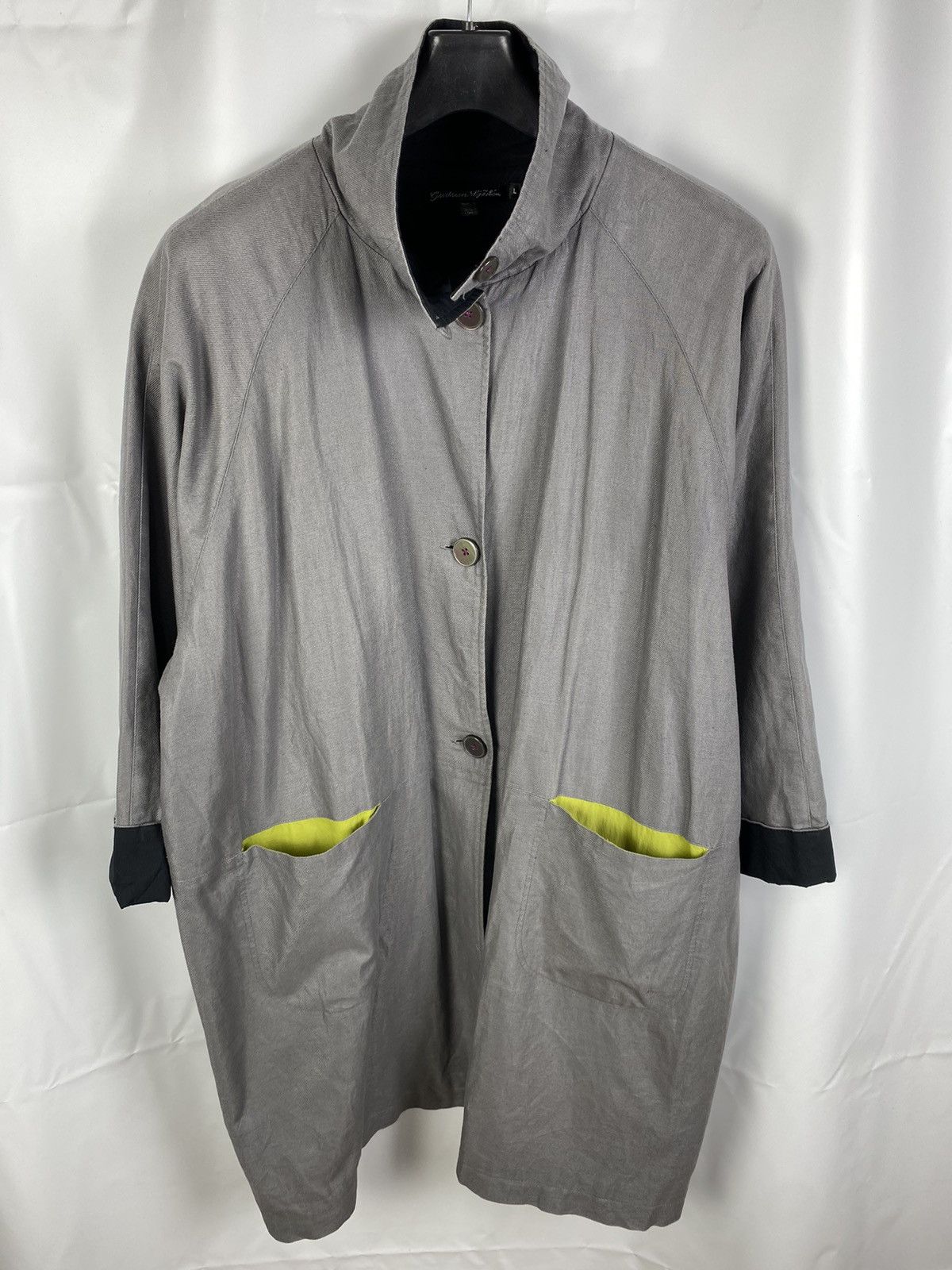 Gudrun Sjoden Gudrun Sjoden Linen-Cotton Trench Coat size L Size L / US 10 / IT 46 - 1 Thumbnail
