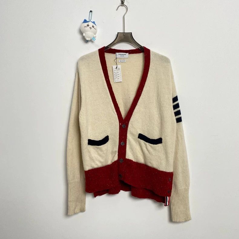 Thom Browne Thom Browne Mahaimo blended wool sweater Size US XL / EU 56 / 4 - 1 Thumbnail