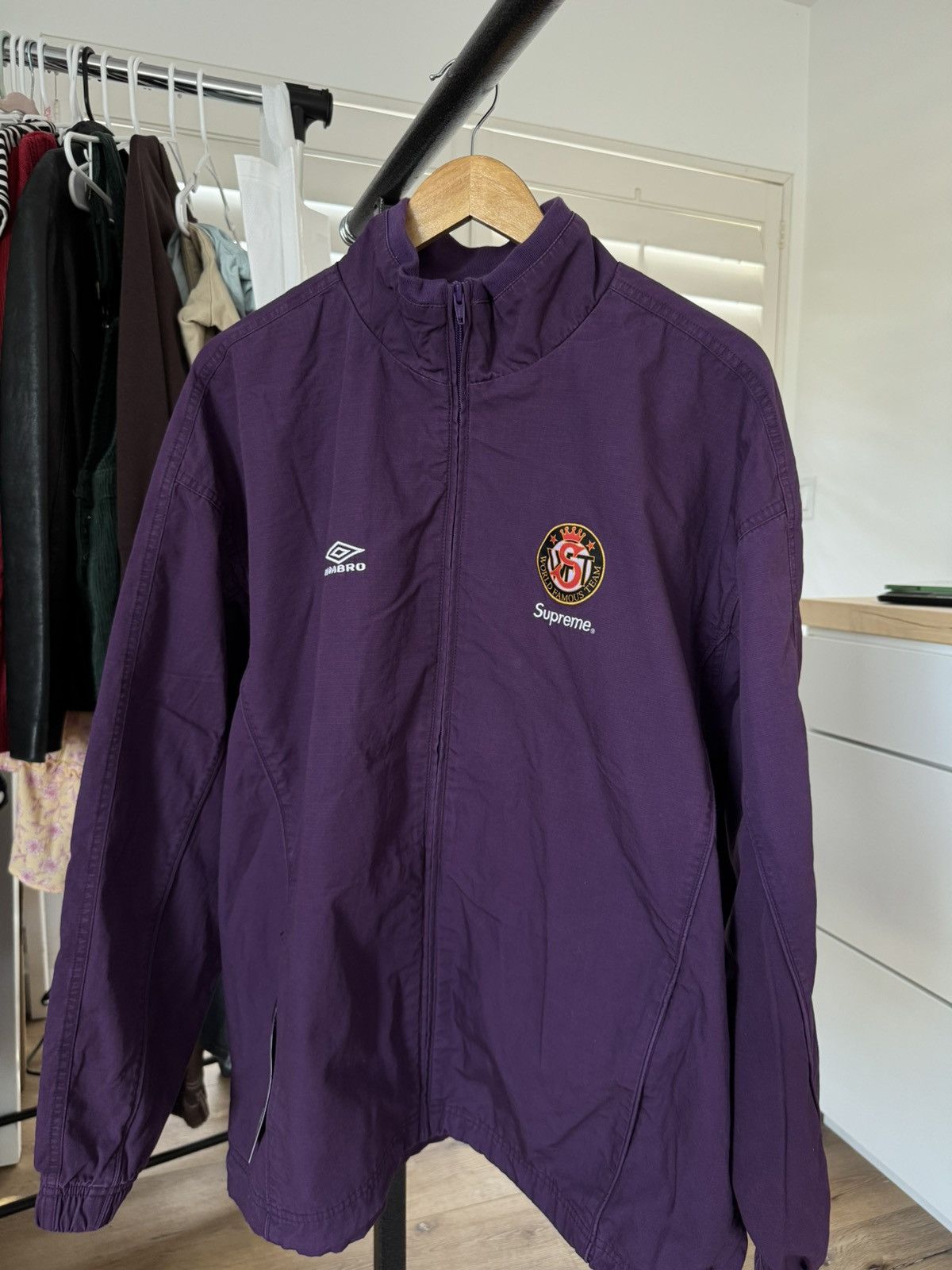 Supreme umbro ripstop track jacket
