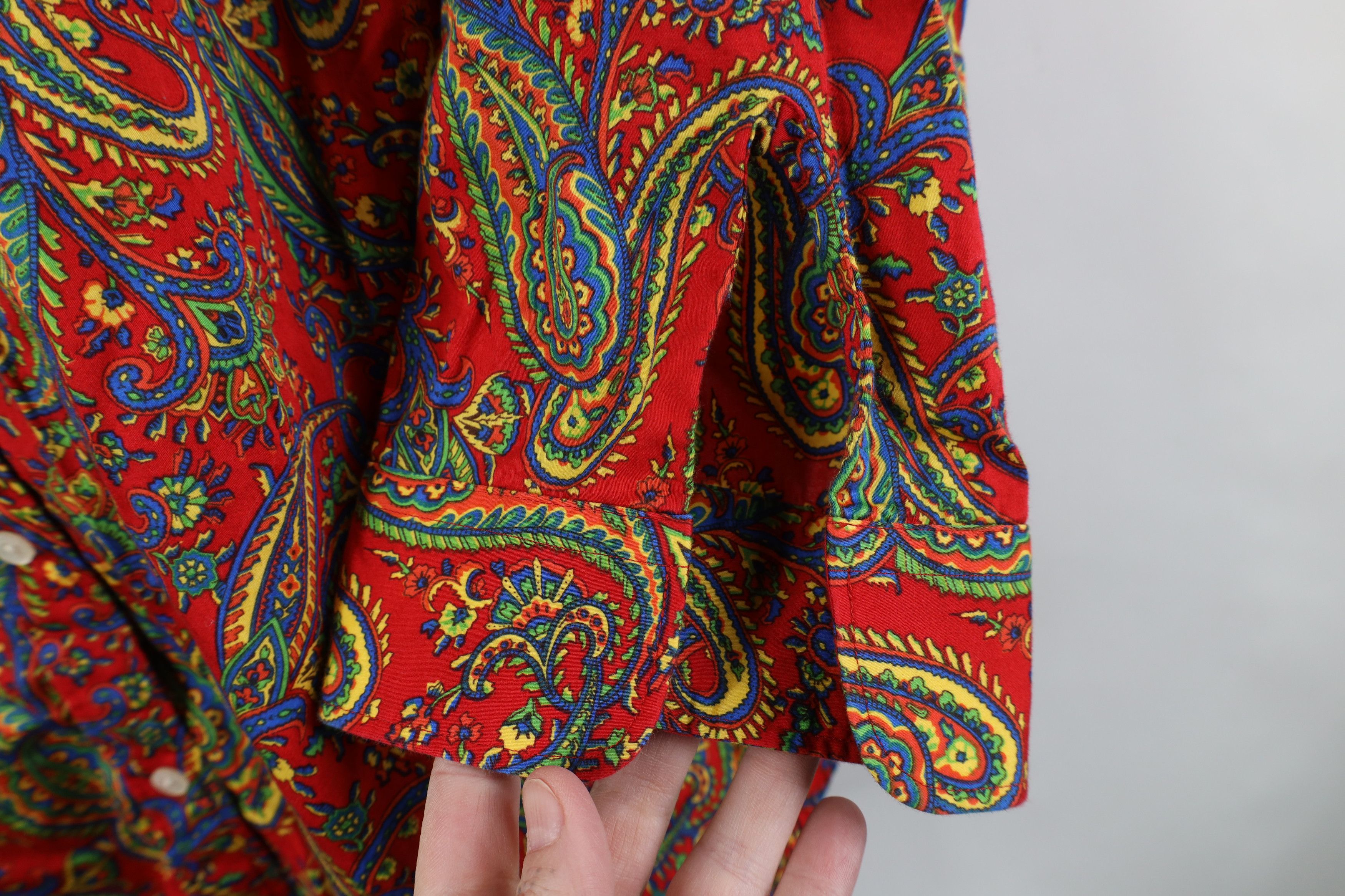 Vintage 90s Ralph Lauren Collared Button Shirt Cotton
