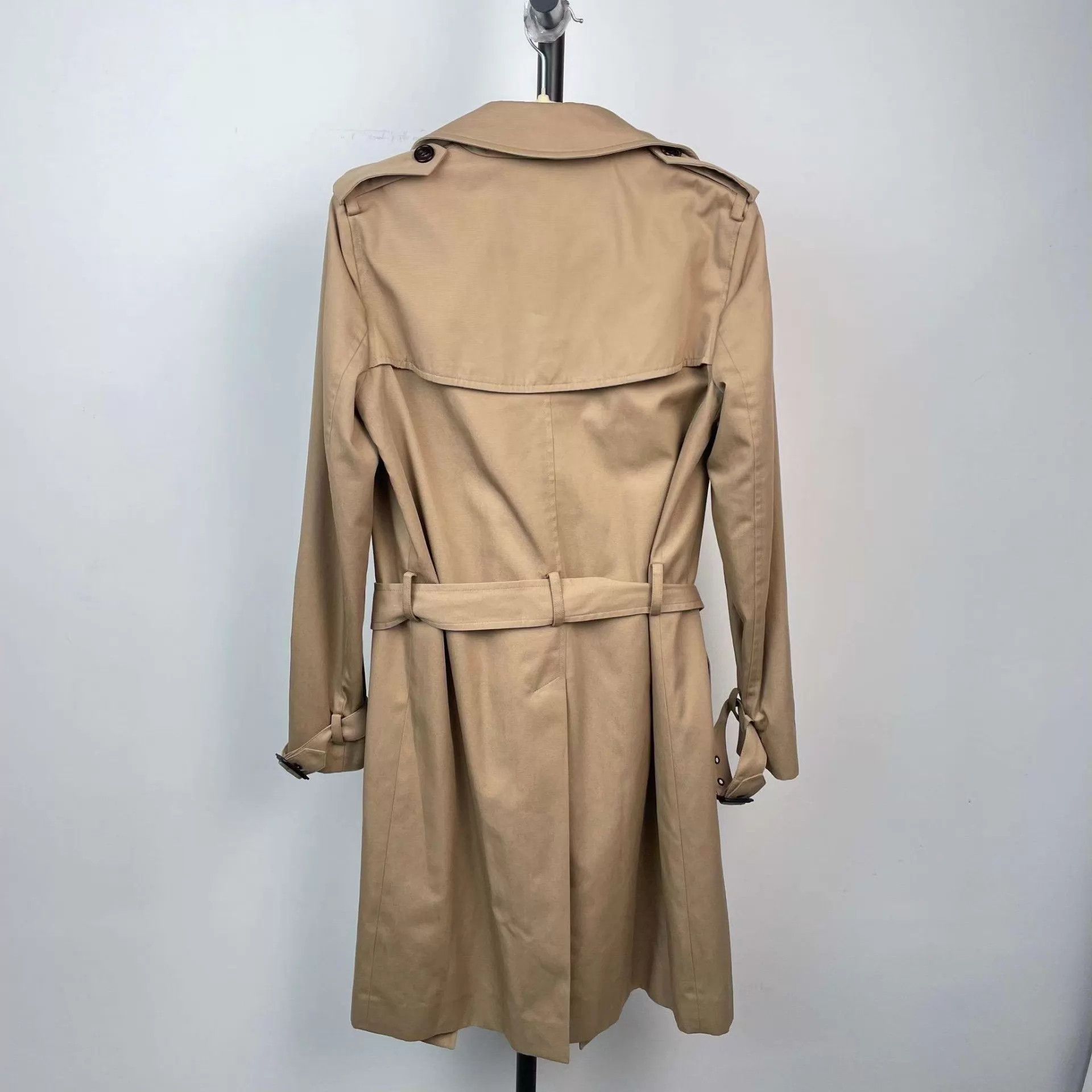 Yves Saint Laurent 98 New YSL Trench Coat Khaki Size S / US 4 / IT 40 - 2 Thumbnail